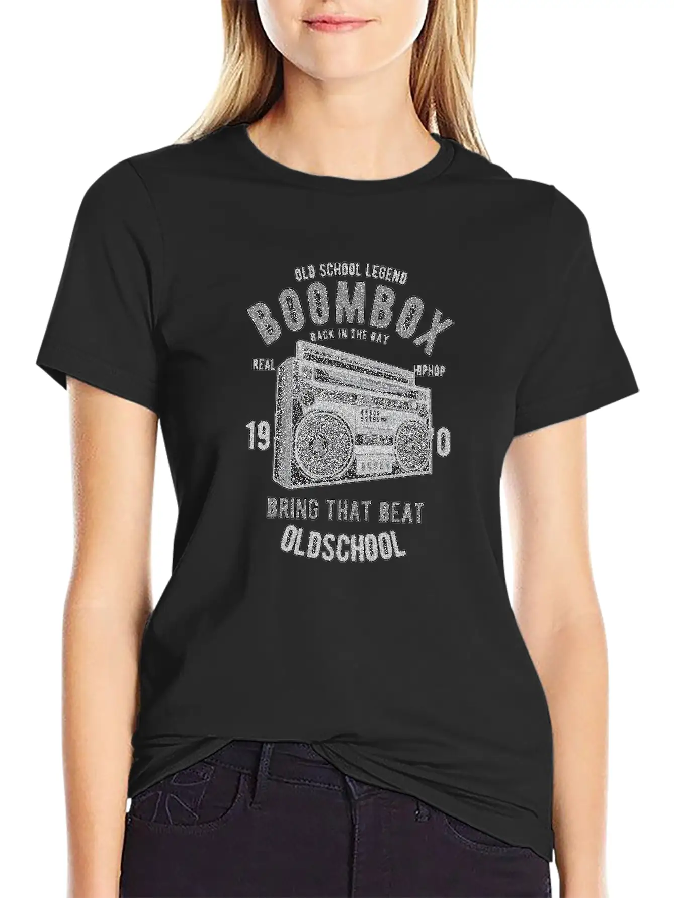OLD SCHOOL MUSIC Relaxed Everyday Tee – Lightweight And Durable Cotton