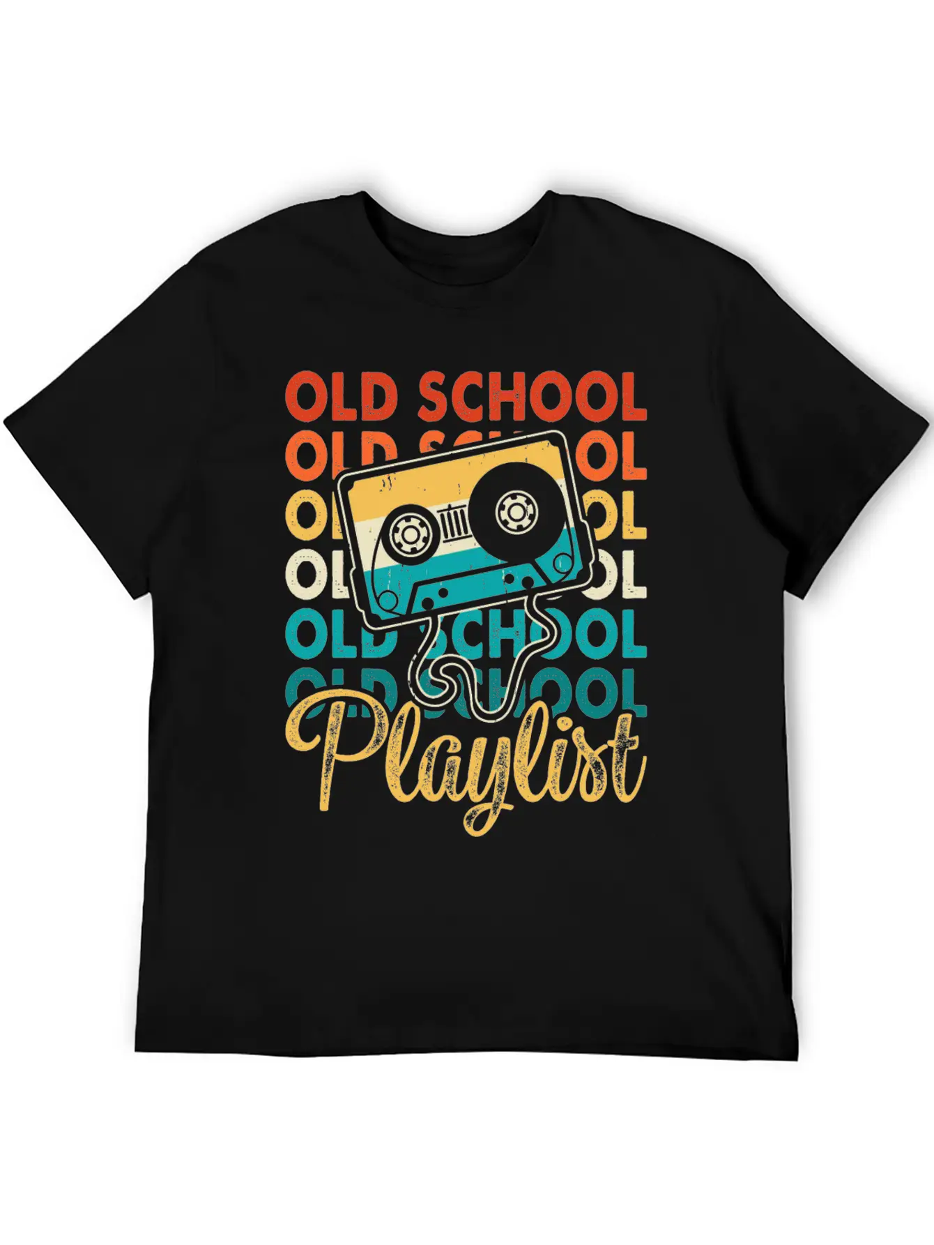 Old School Playlist 18 Classic Cotton Tee – Unisex Comfort For Any Season