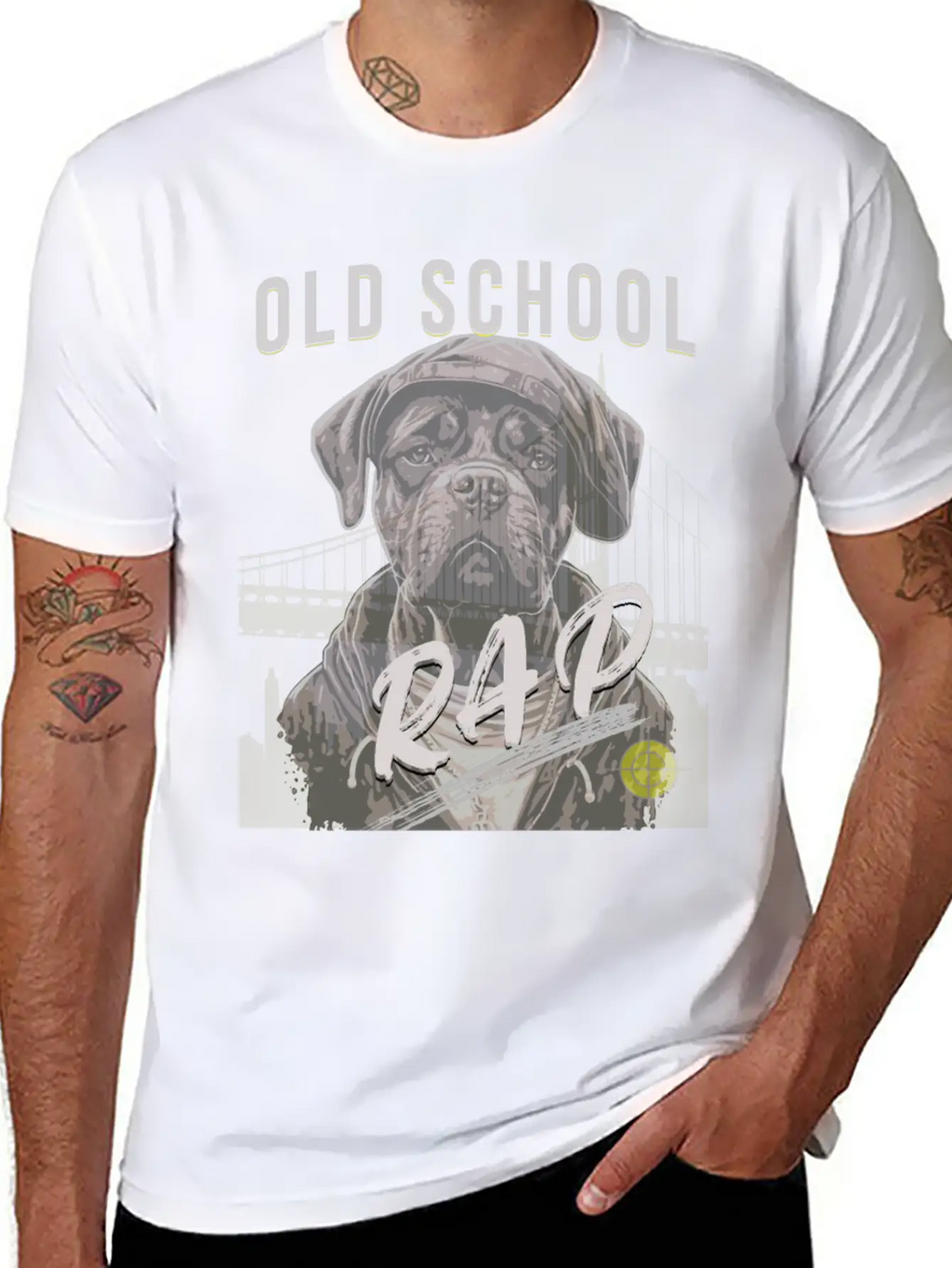 Old School Rap.Brooklyn Rapper Dawg Essential Unisex Summer Tee – Soft Cotton Casual Fit