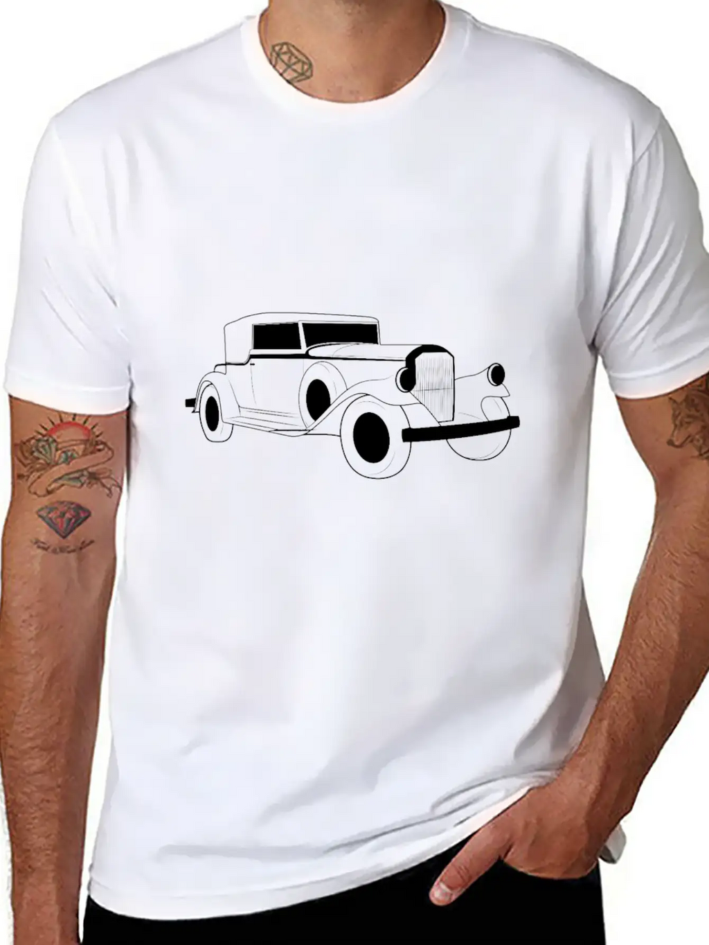 OldCar 20 Essential Cotton Tee For Daily Outfits – Unisex Style