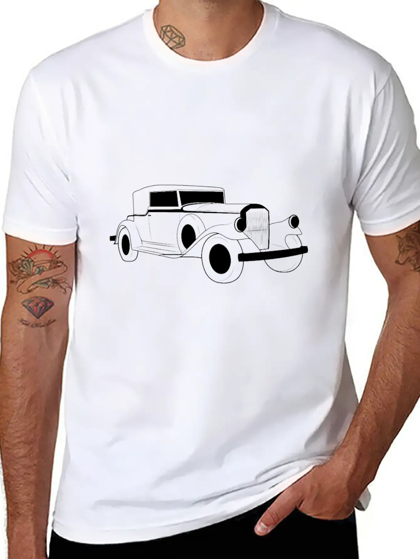OldCar 20 Essential Cotton Tee For Daily Outfits – Unisex Style