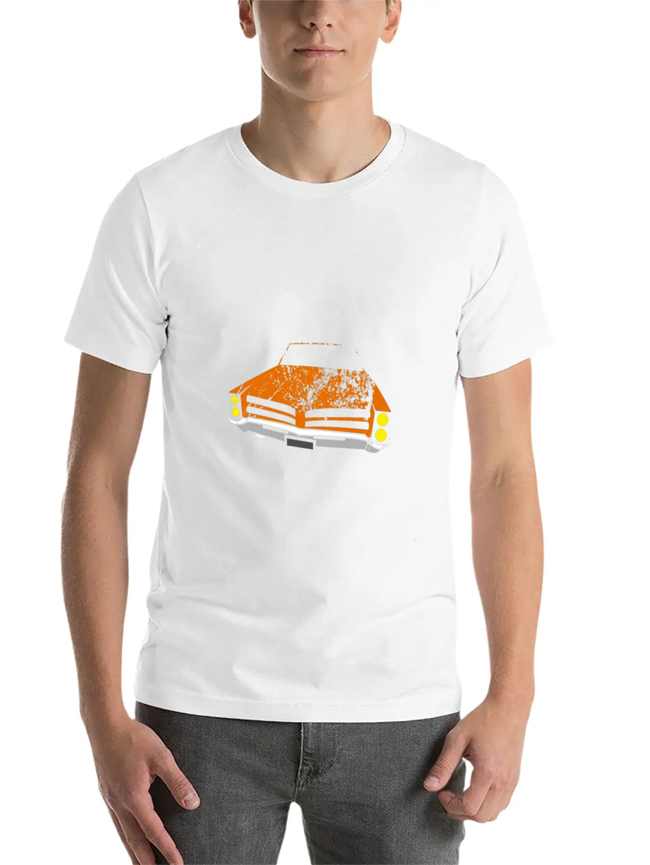 OldCar 46 Breathable Graphic T-Shirt – Perfect For Casual Days