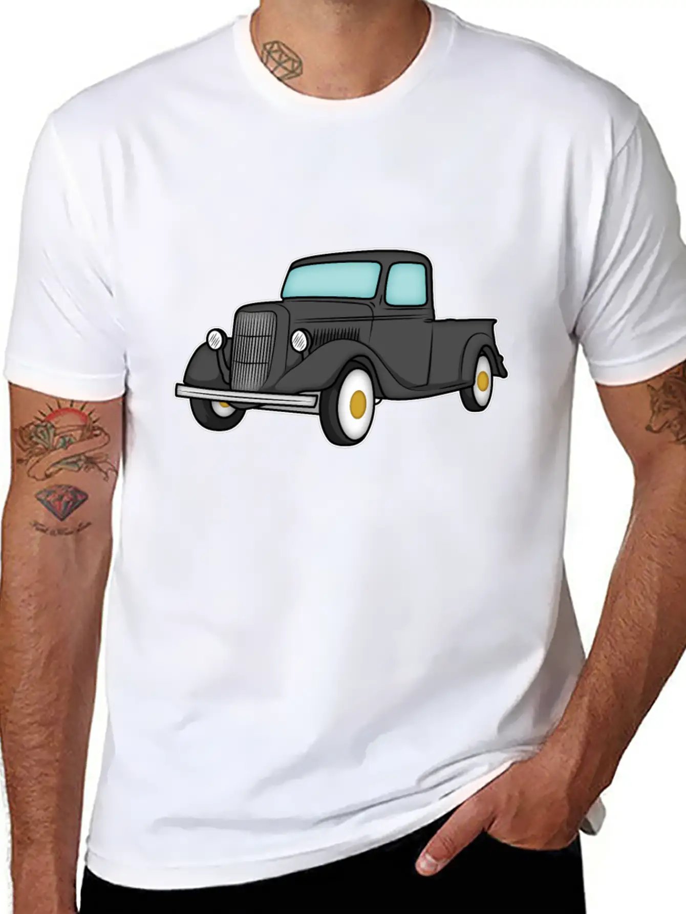 OldCar 5 Classic Cotton Tee – Unisex Comfort For Any Season