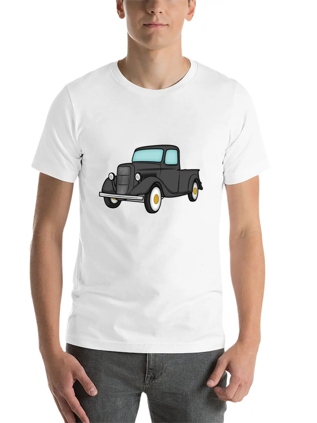 OldCar 5 Classic Cotton Tee – Unisex Comfort For Any Season