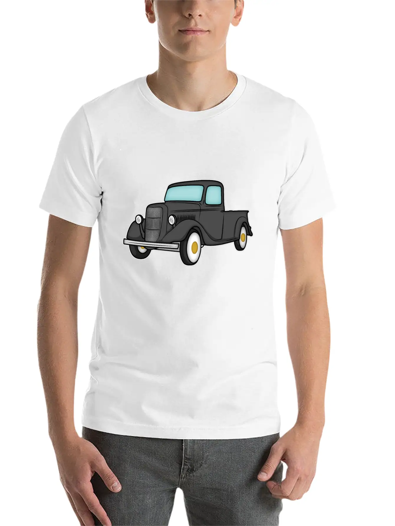 OldCar 5 Classic Cotton Tee – Unisex Comfort For Any Season
