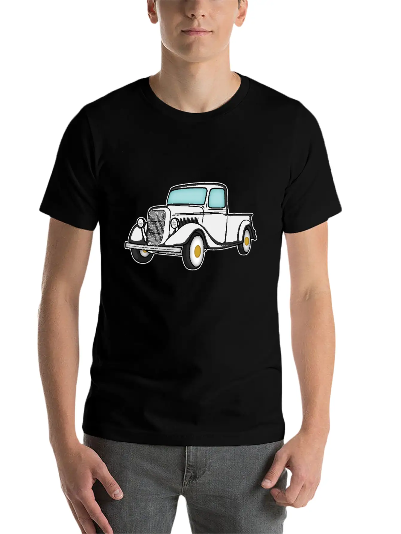 OldCar 5 Classic Cotton Tee – Unisex Comfort For Any Season