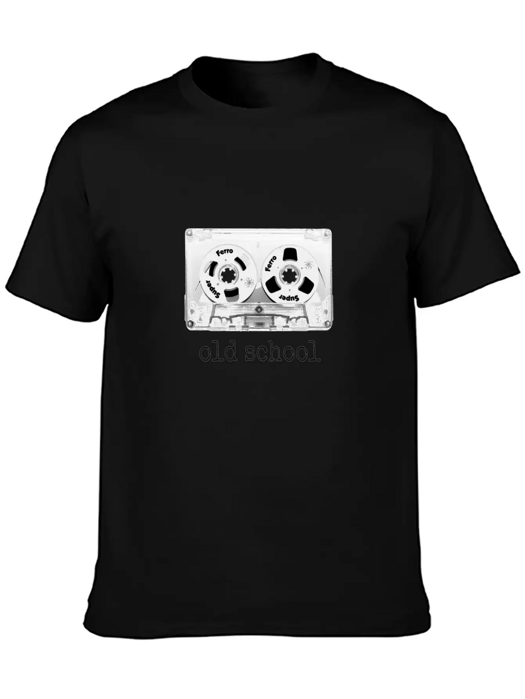 Oldschool Tape Cassette Stylish Everyday T-Shirt – Unisex Basic Cotton Tee