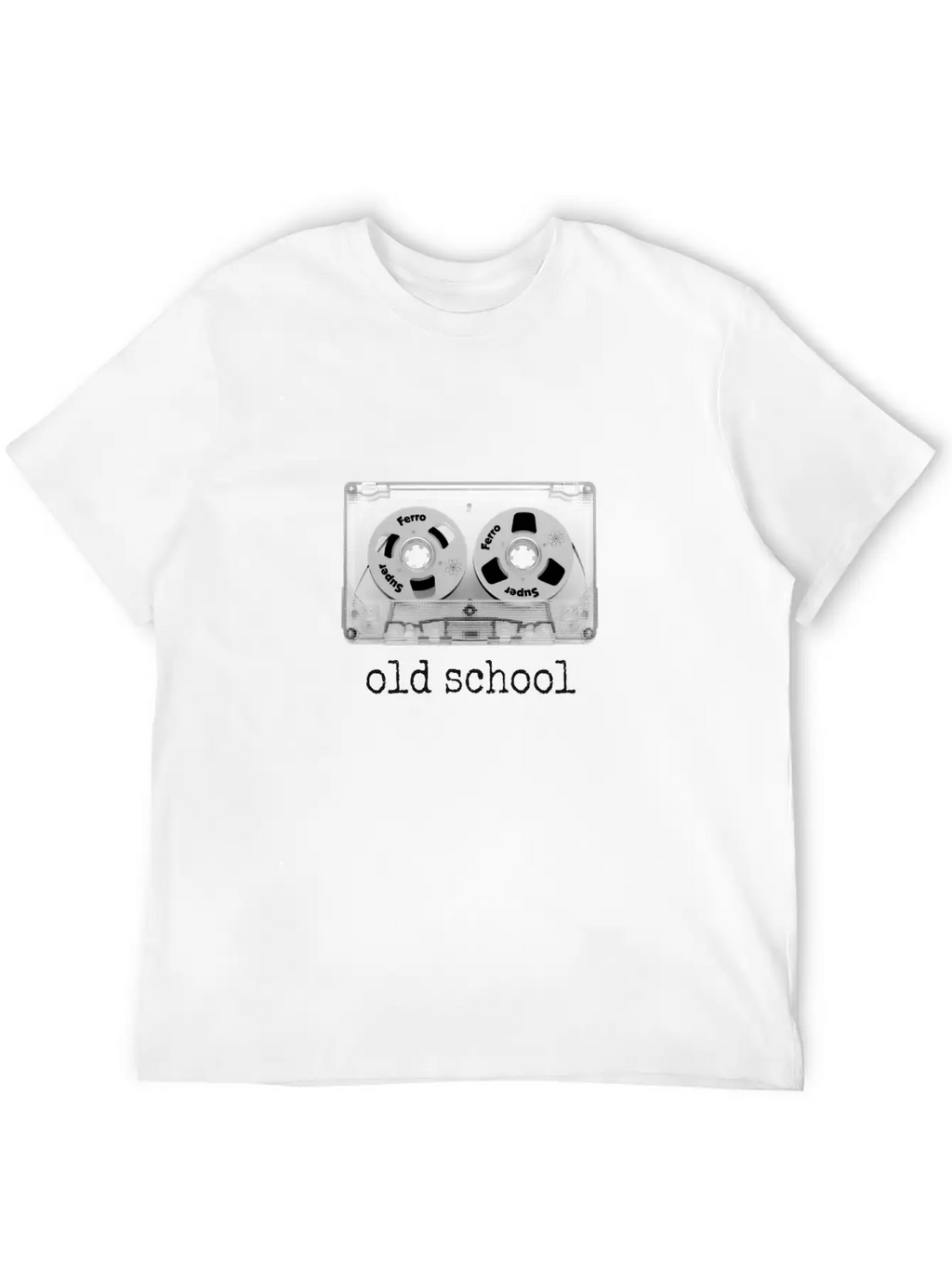 Oldschool Tape Cassette Stylish Everyday T-Shirt – Unisex Basic Cotton Tee