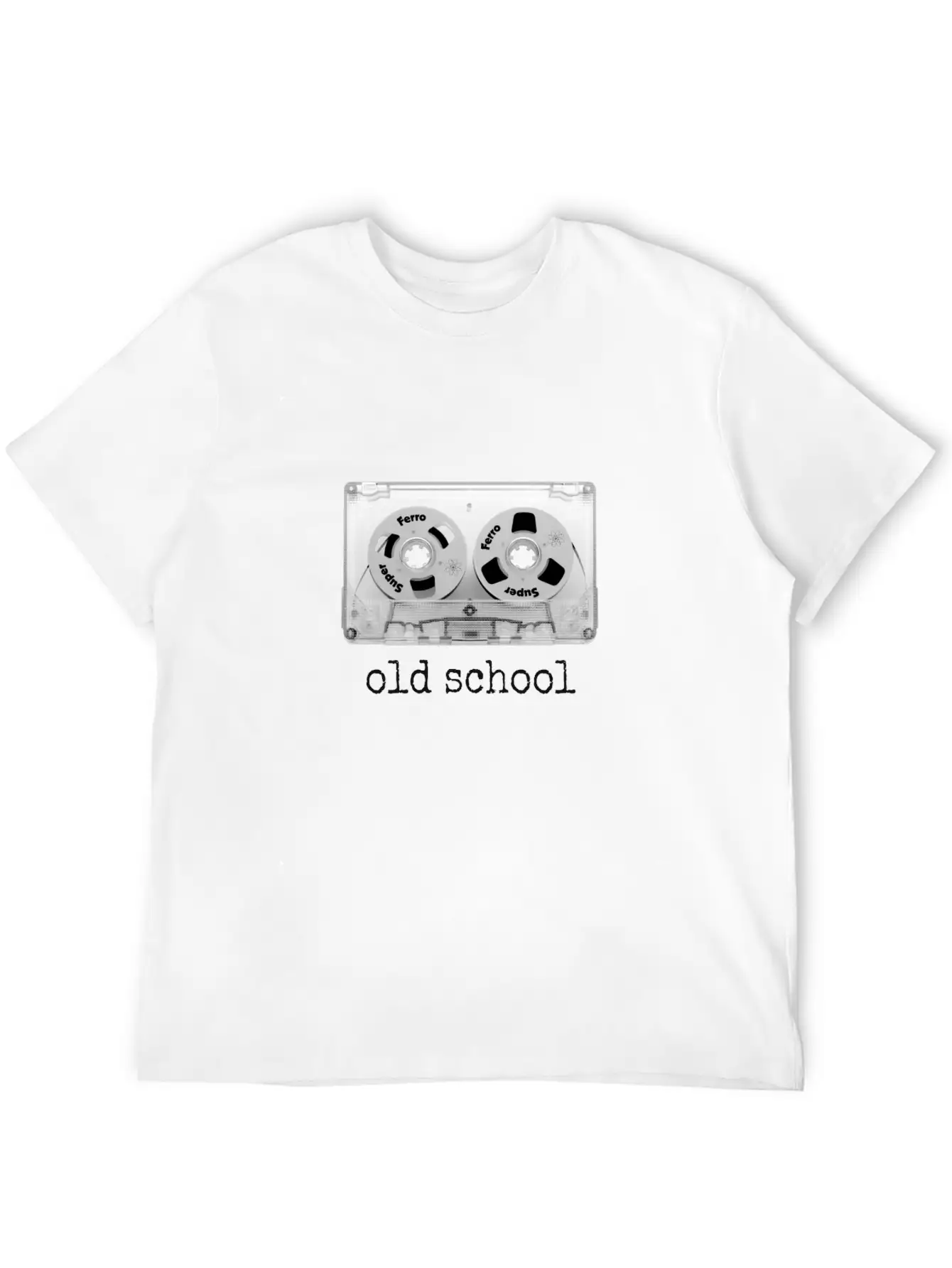 Oldschool Tape Cassette Stylish Everyday T-Shirt – Unisex Basic Cotton Tee