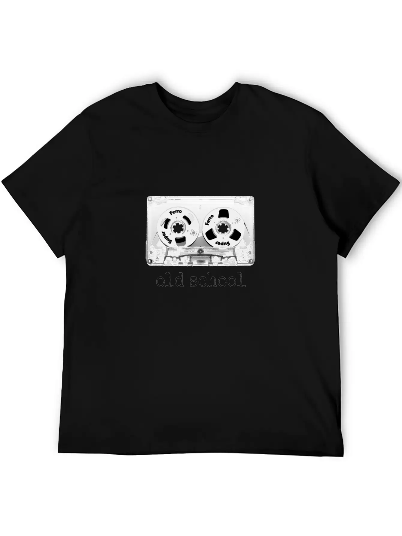 Oldschool Tape Cassette Stylish Everyday T-Shirt – Unisex Basic Cotton Tee