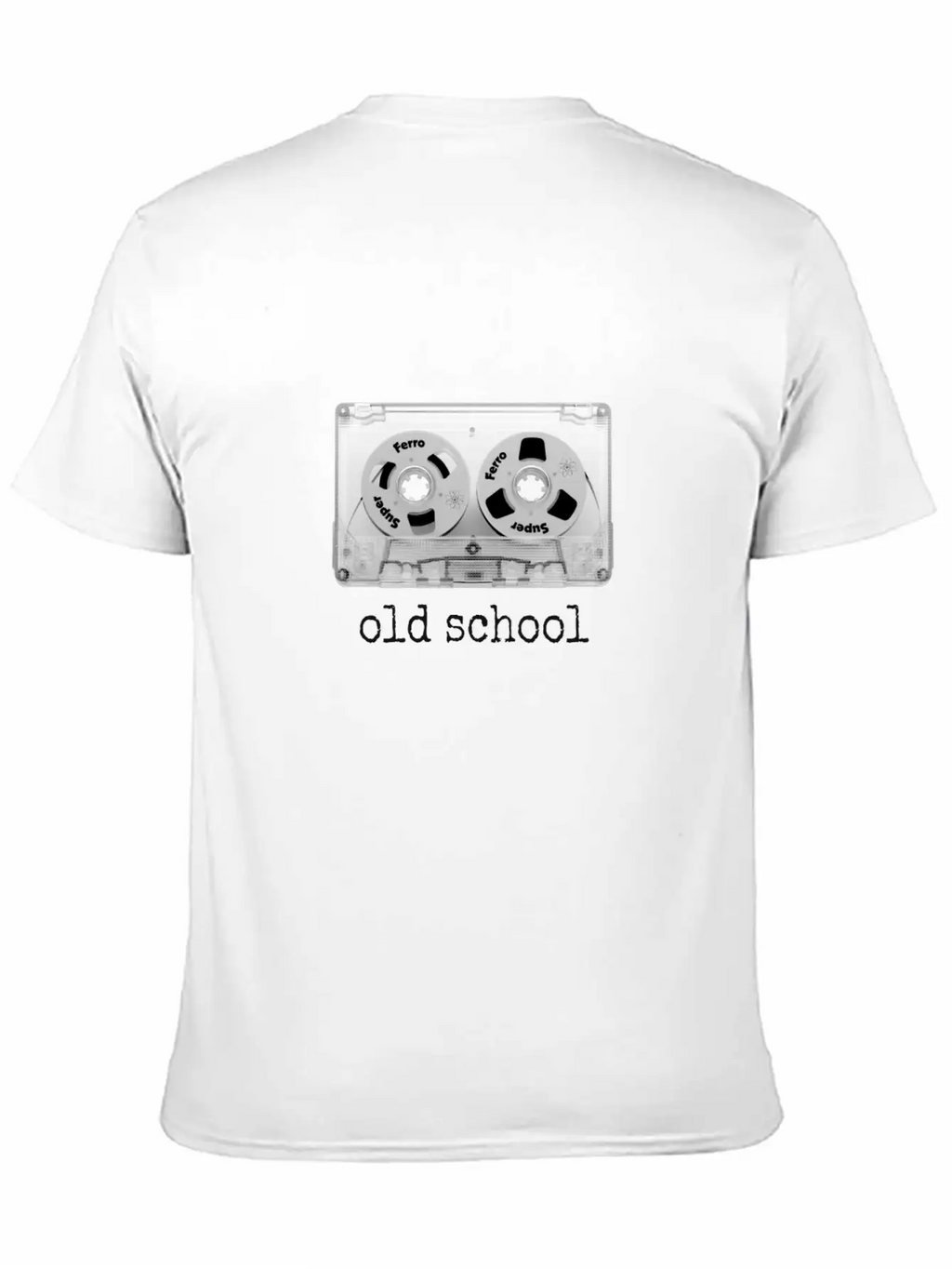 Oldschool Tape Cassette Stylish Everyday T-Shirt – Unisex Basic Cotton Tee
