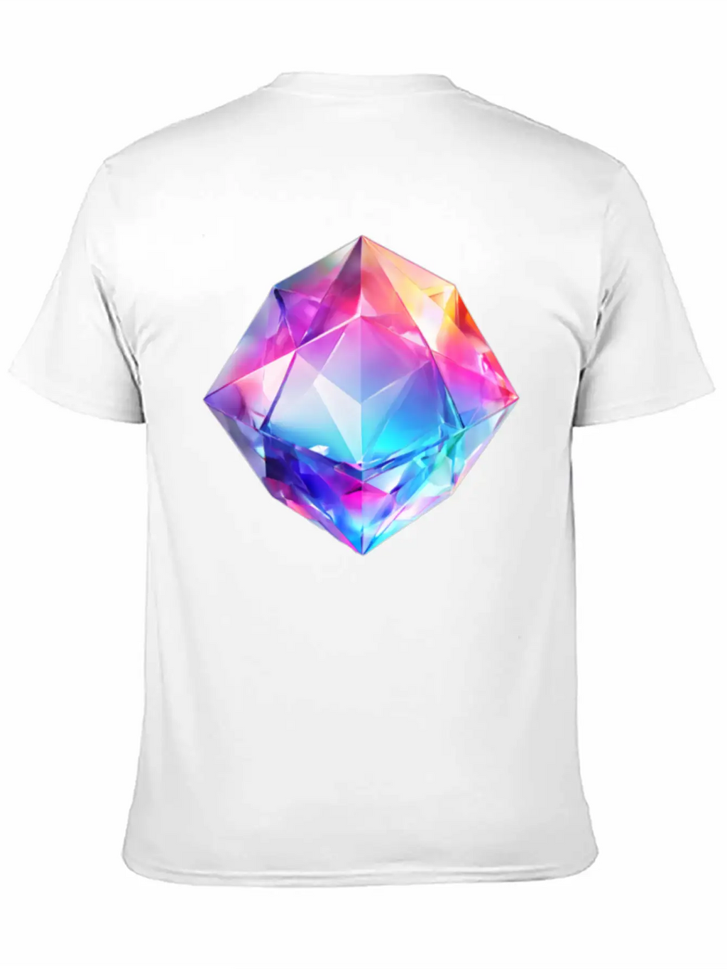 Olographic Diamond Classic Cotton Tee – Unisex Comfort For Any Season
