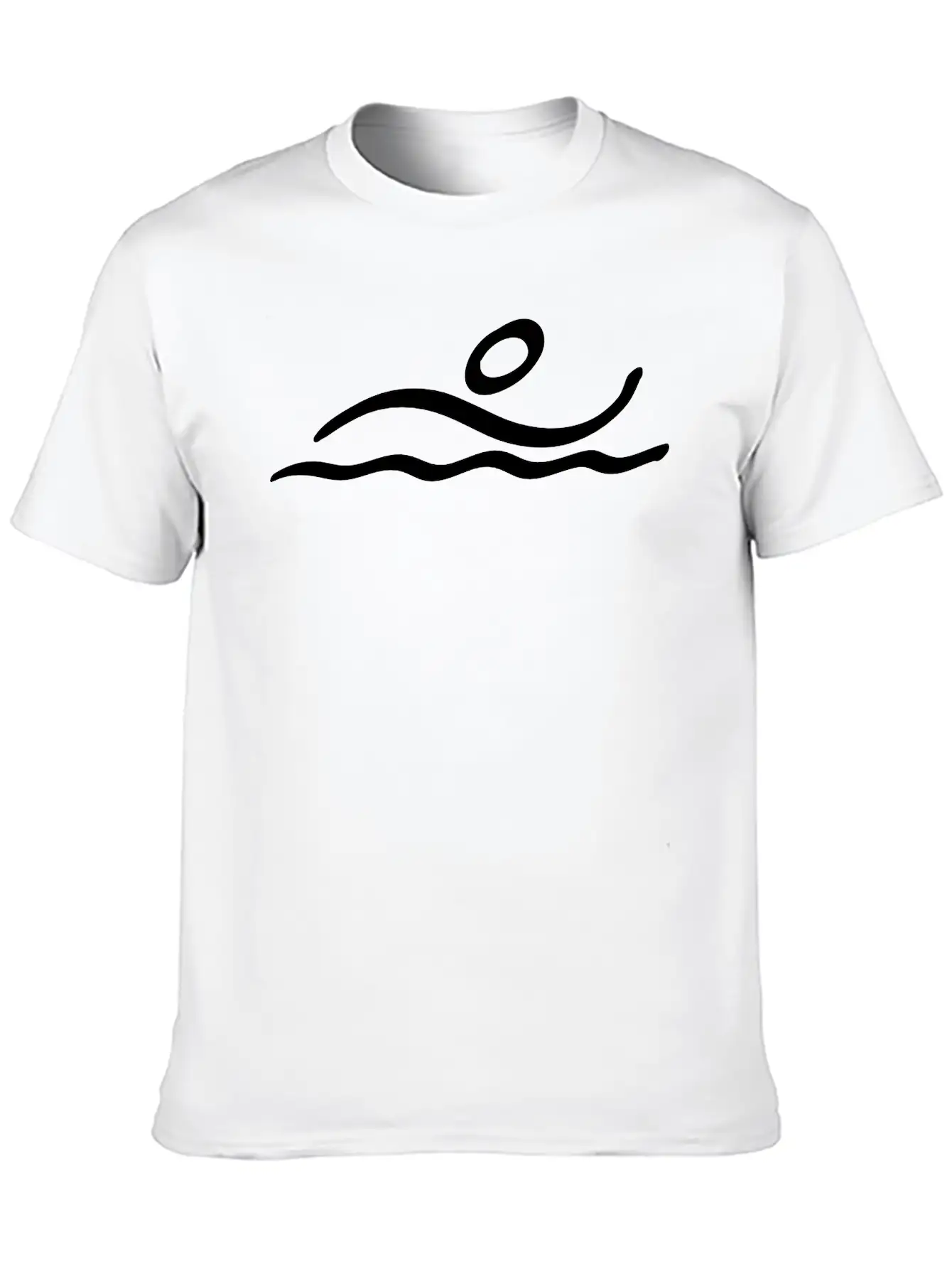 Olympic Swimming Unisex Casual T-Shirt – Clean Design For Daily Comfort