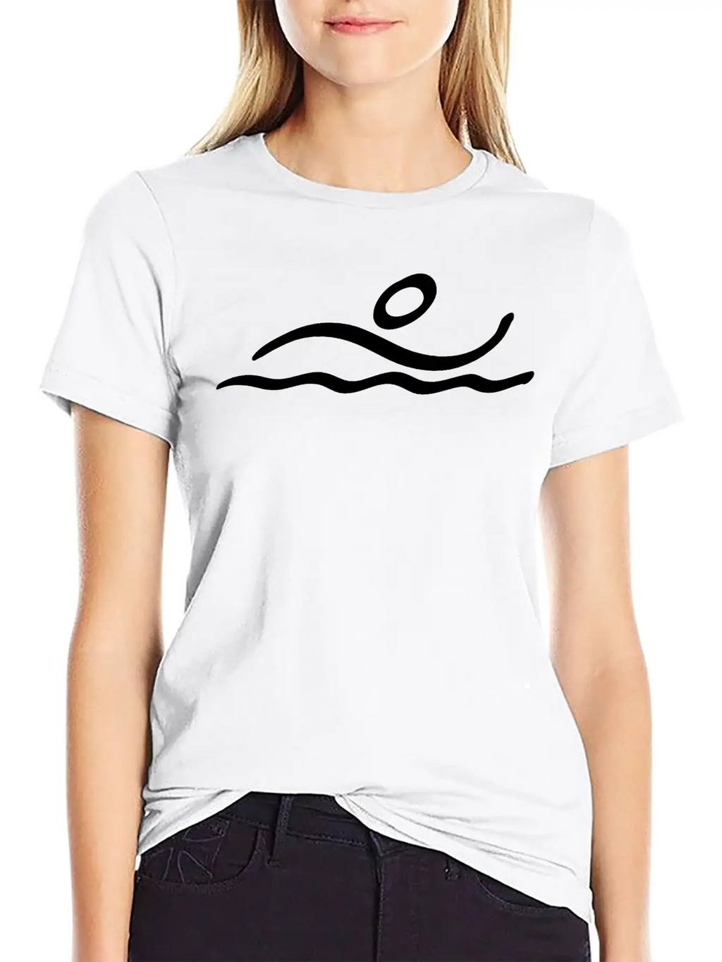 Olympic Swimming Unisex Casual T-Shirt – Clean Design For Daily Comfort