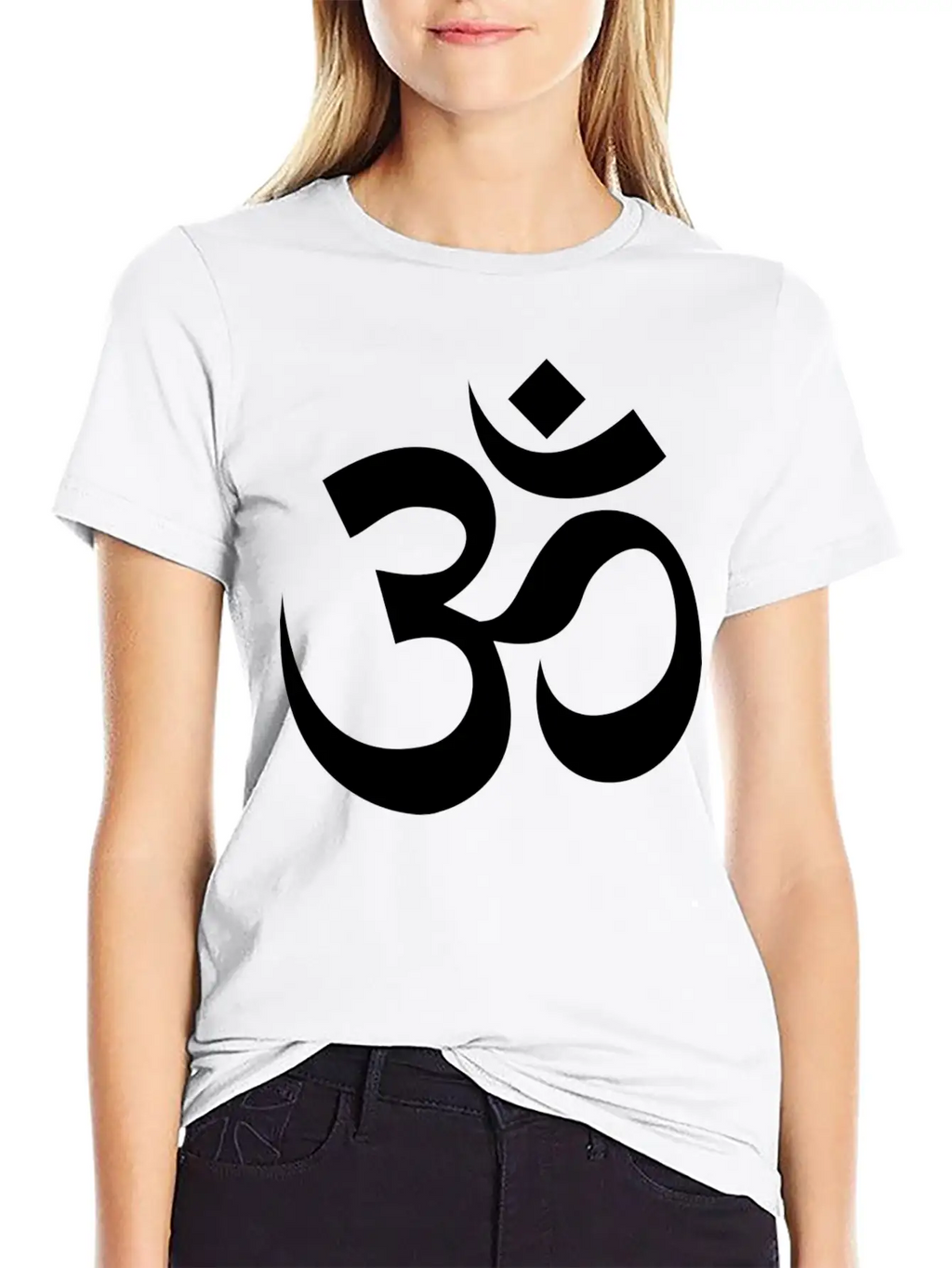 Om Symbol Classic Cotton Tee – Unisex Comfort For Any Season
