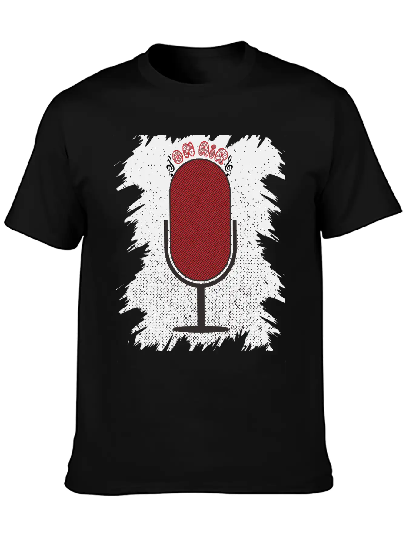 On Air Microphone Breathable Soft Cotton T-Shirt – Timeless Casual Look