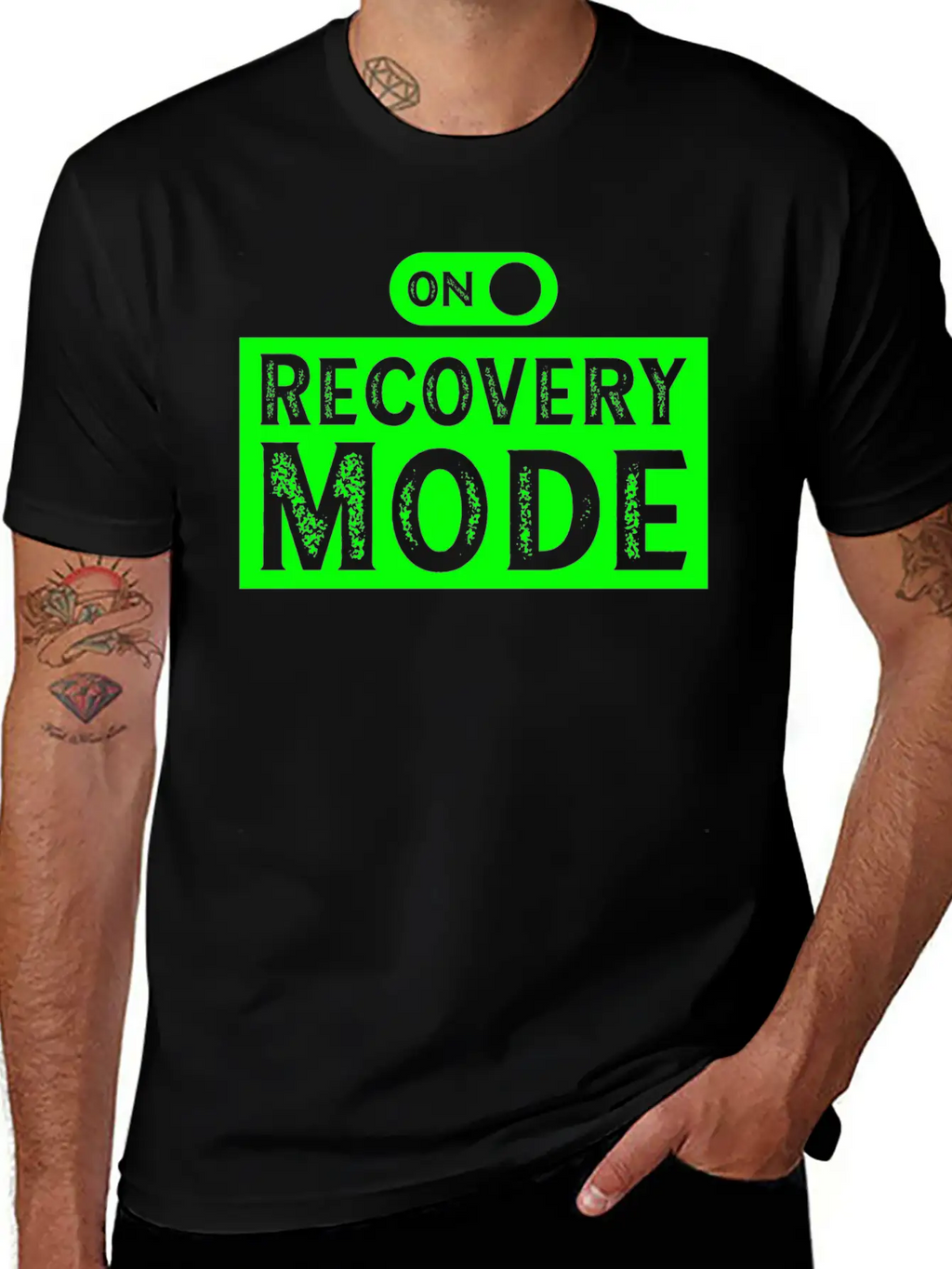 On Recovery Mode Classic Cotton Tee – Unisex Comfort For Any Season