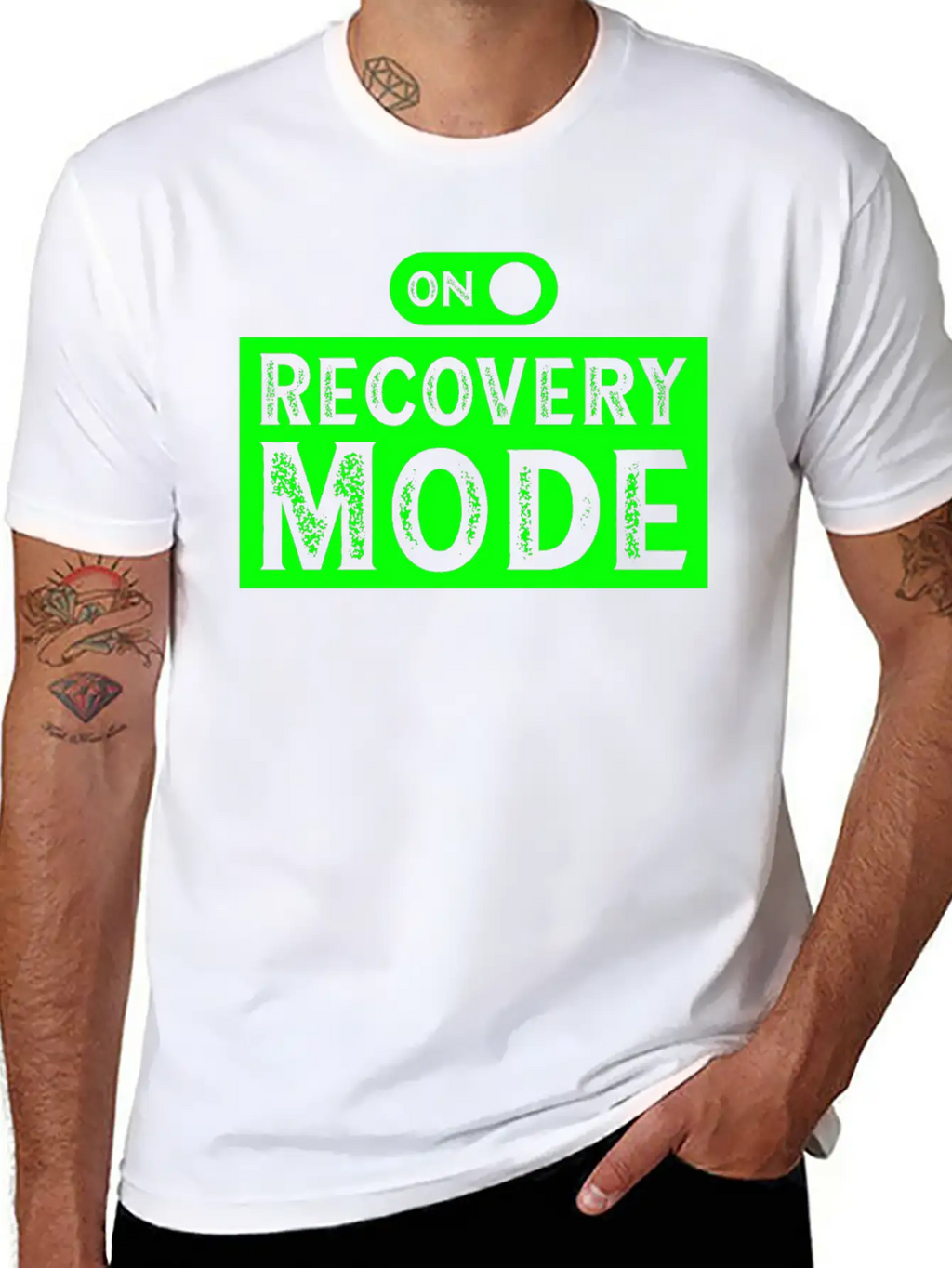 On Recovery Mode Classic Cotton Tee – Unisex Comfort For Any Season