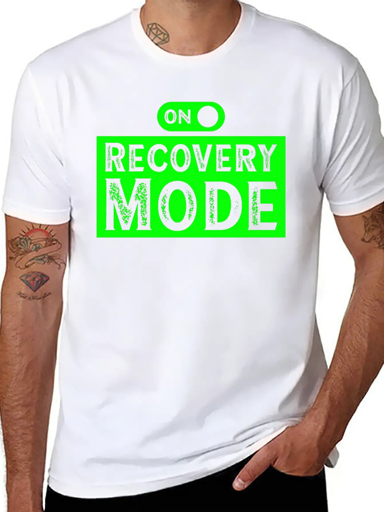 On Recovery Mode Classic Cotton Tee – Unisex Comfort For Any Season