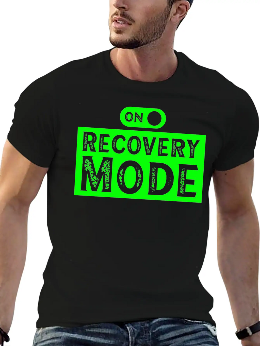 On Recovery Mode Classic Cotton Tee – Unisex Comfort For Any Season