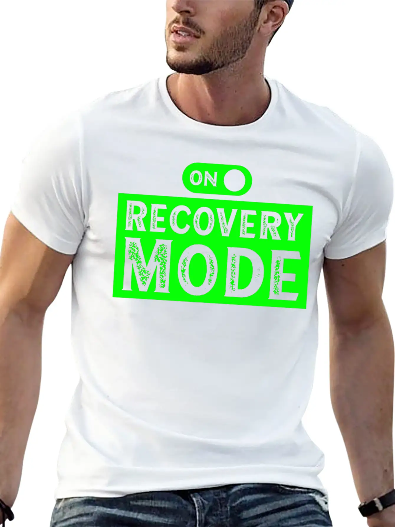 On Recovery Mode Classic Cotton Tee – Unisex Comfort For Any Season
