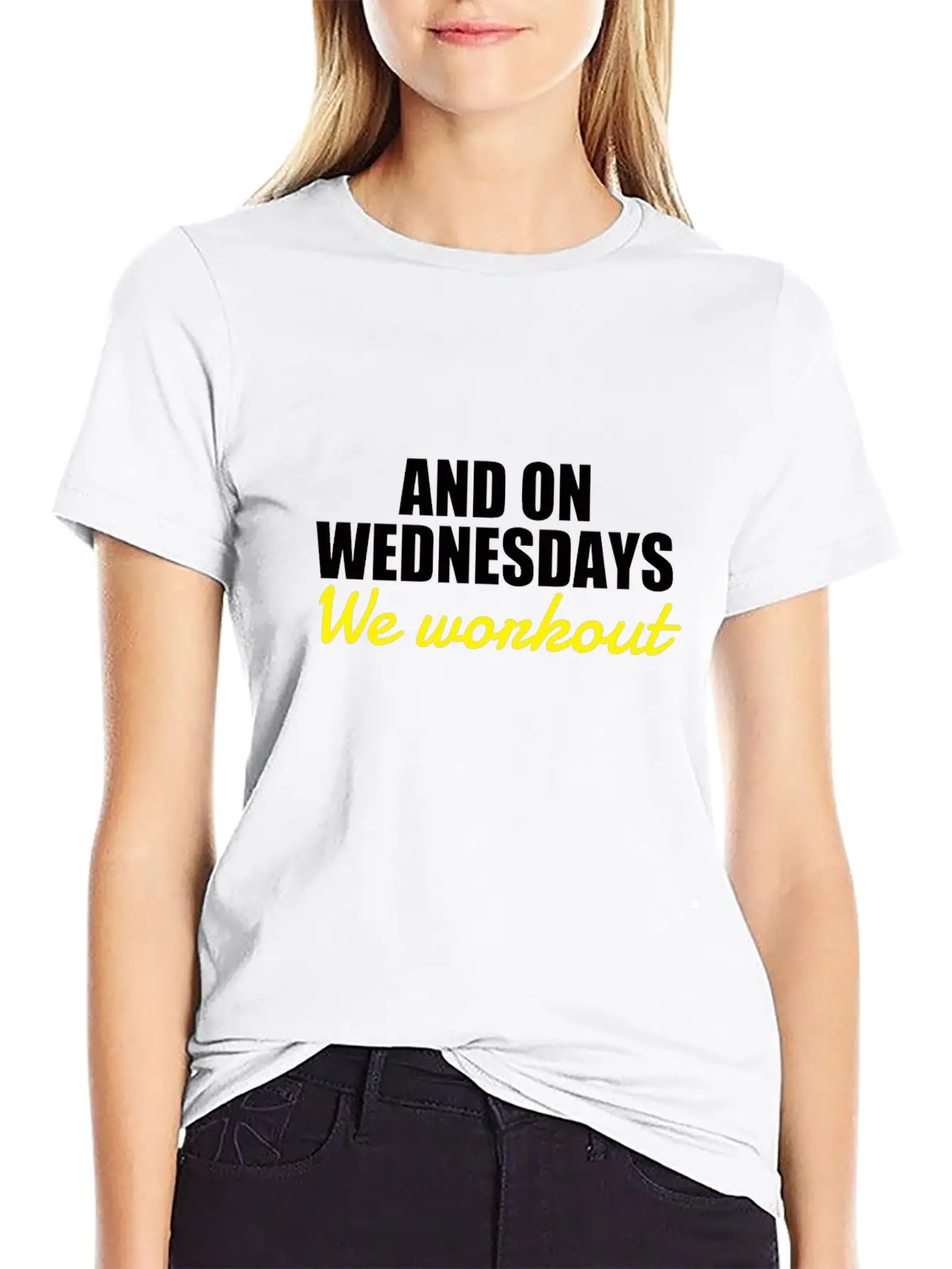 On Wednesdays We Workout Classic Cotton Tee – Unisex Comfort For Any Season