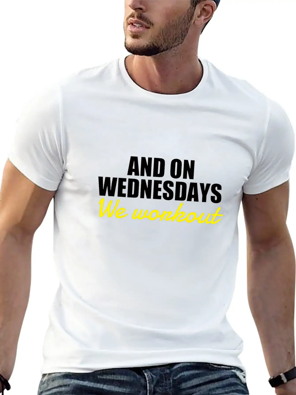 On Wednesdays We Workout Classic Cotton Tee – Unisex Comfort For Any Season