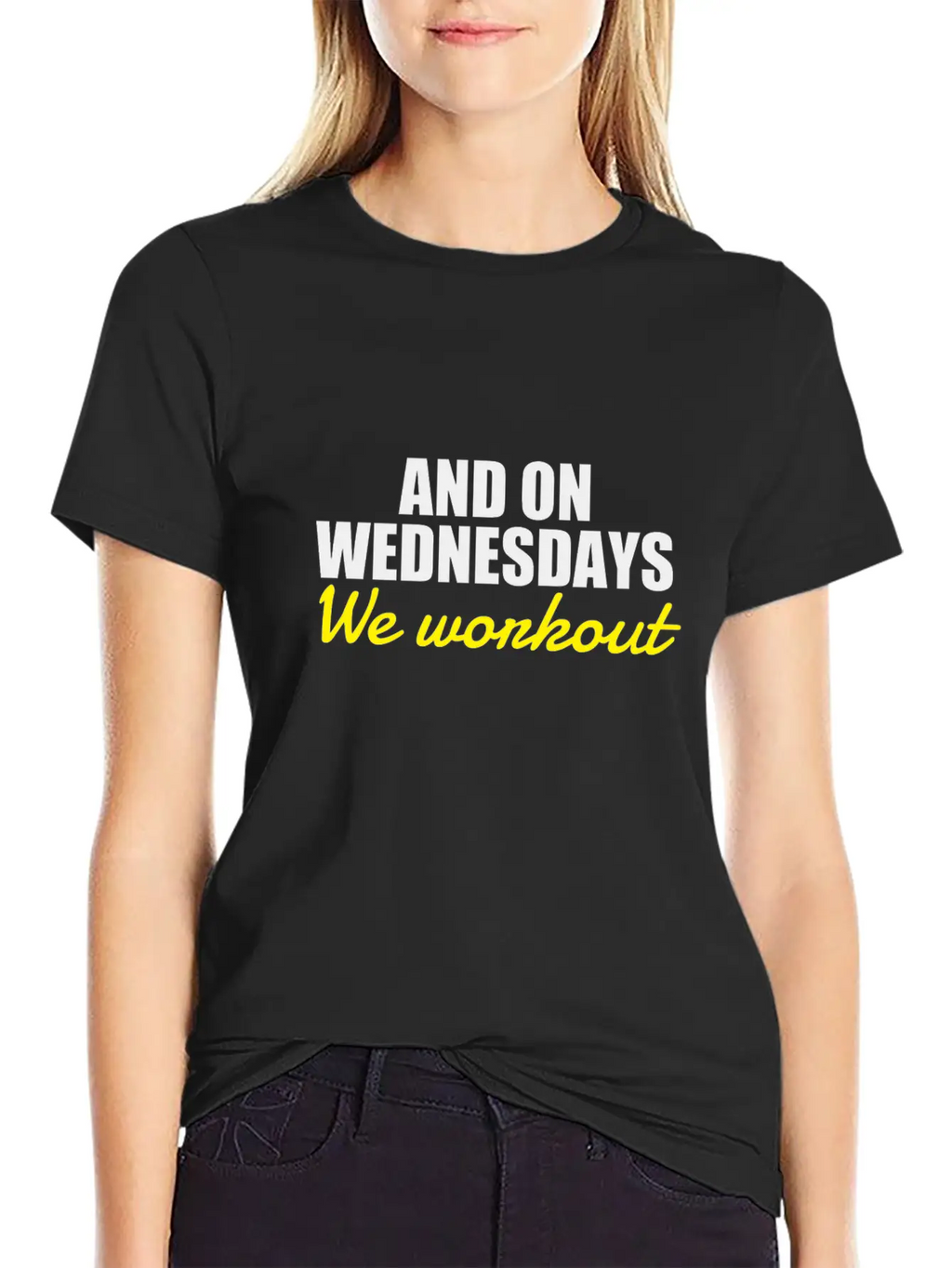 On Wednesdays We Workout Classic Cotton Tee – Unisex Comfort For Any Season