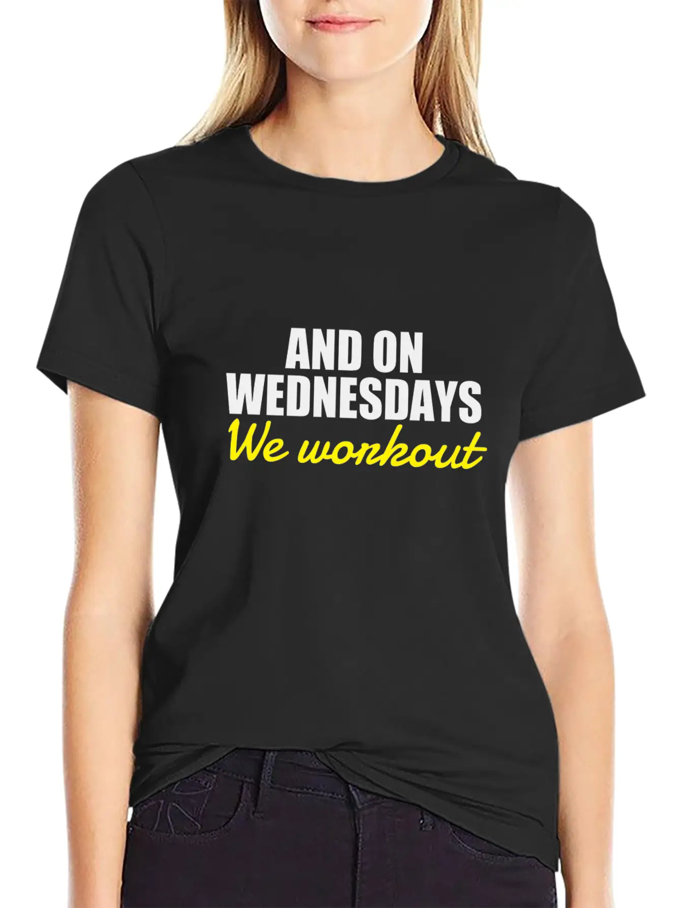 On Wednesdays We Workout Classic Cotton Tee – Unisex Comfort For Any Season