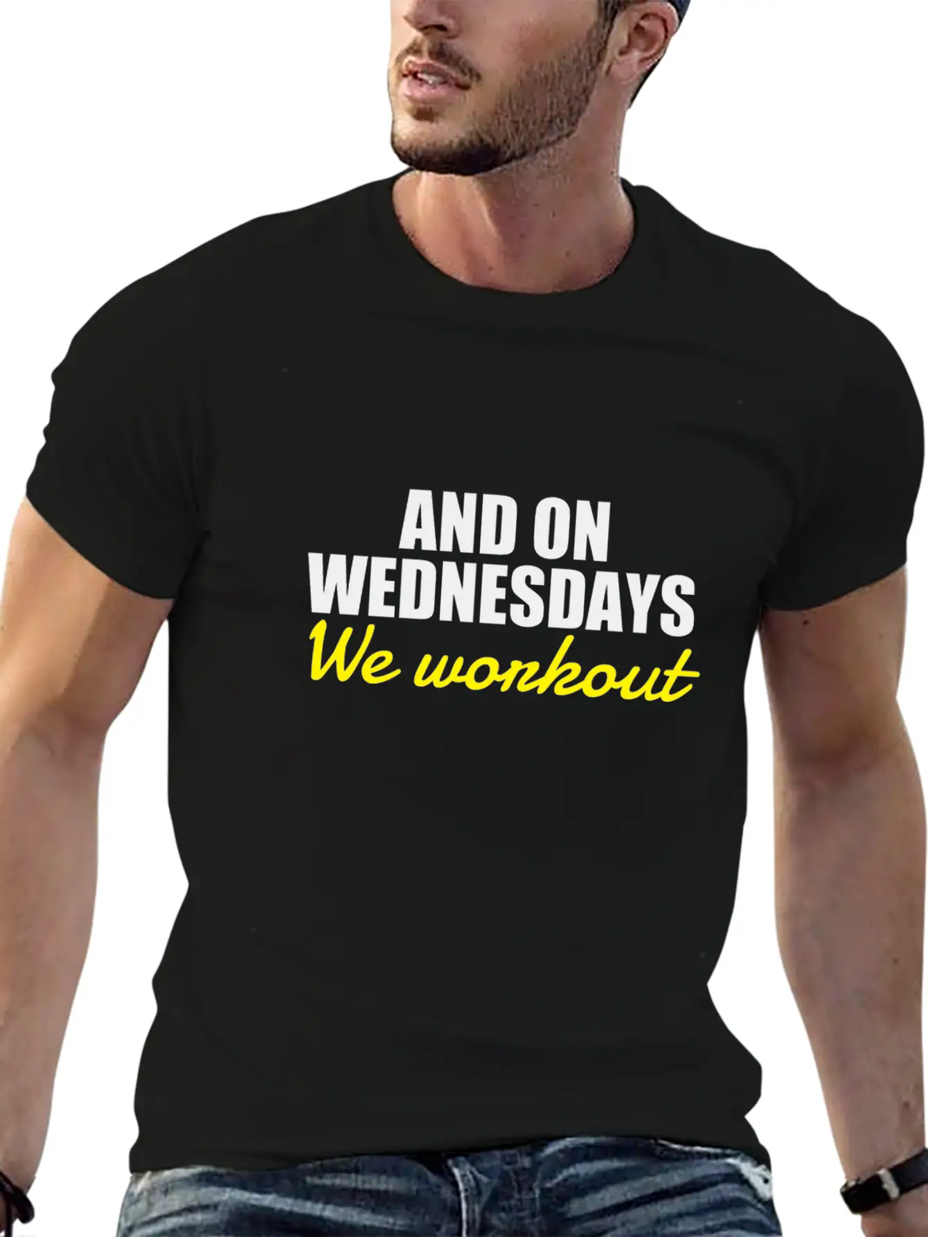 On Wednesdays We Workout Classic Cotton Tee – Unisex Comfort For Any Season