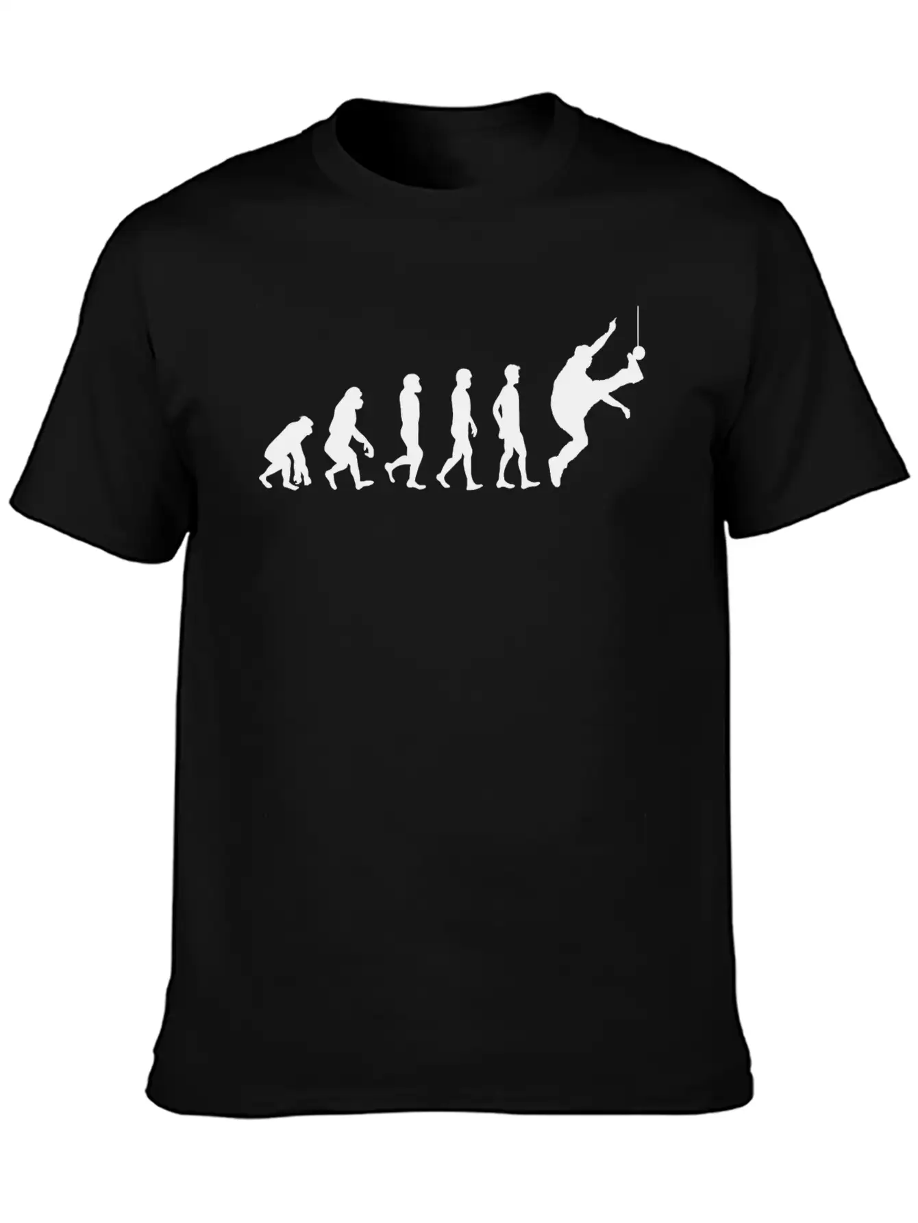 One Foot High Kick Competition Jumping Evolution Breathable Soft Cotton T-Shirt – Timeless Casual Look