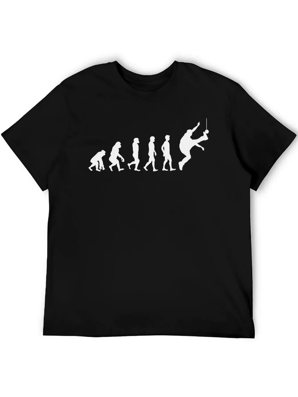 One Foot High Kick Competition Jumping Evolution Breathable Soft Cotton T-Shirt – Timeless Casual Look