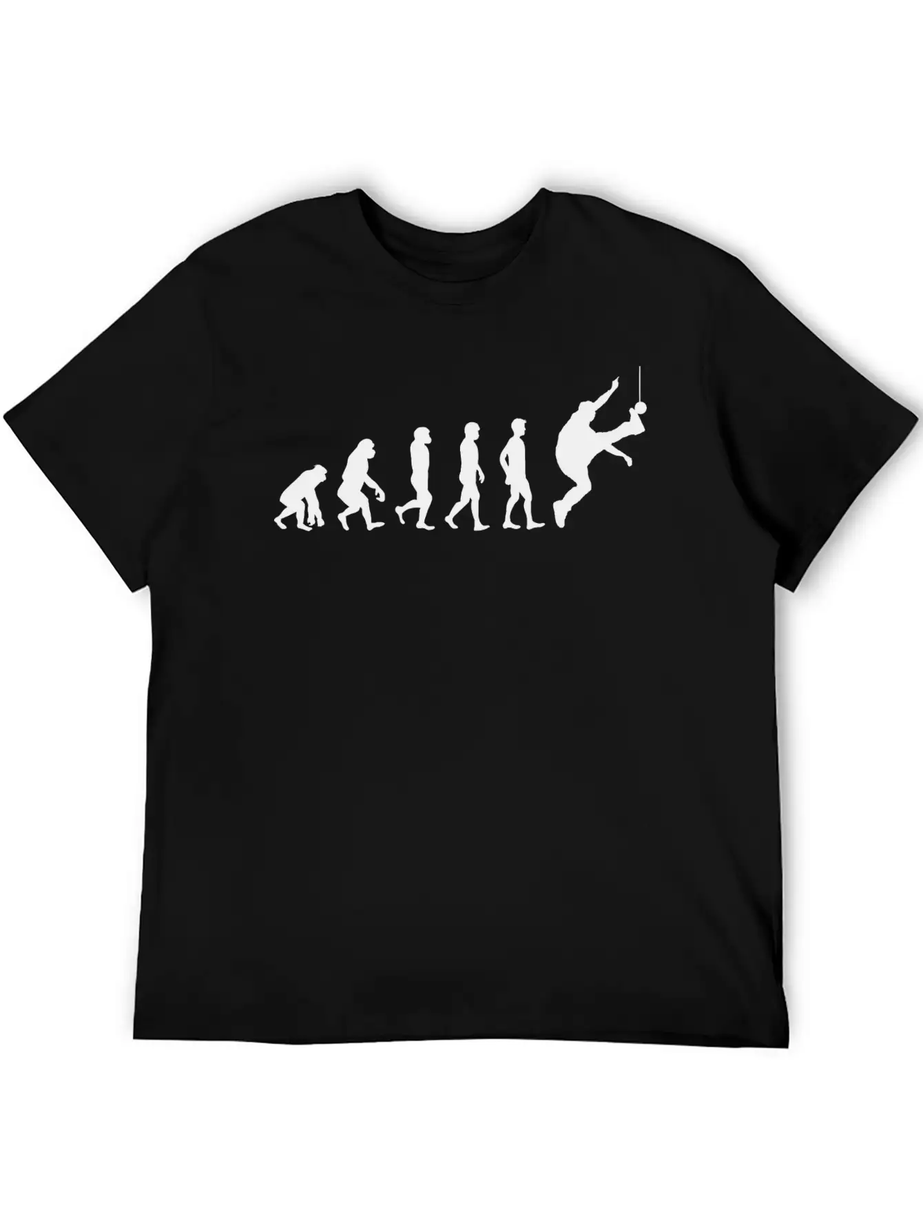 One Foot High Kick Competition Jumping Evolution Breathable Soft Cotton T-Shirt – Timeless Casual Look