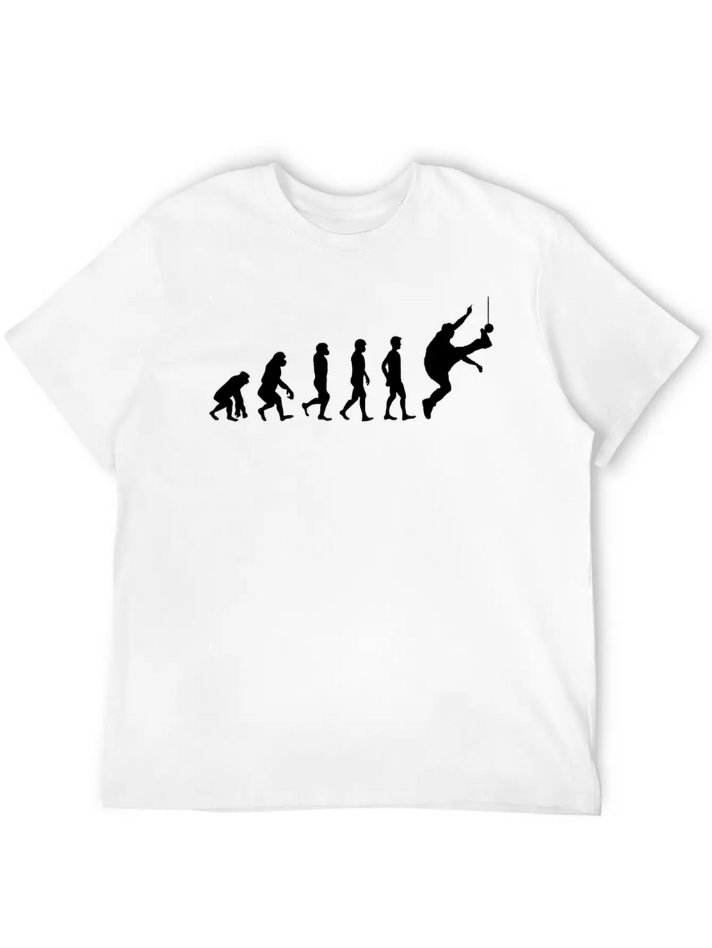One Foot High Kick Competition Jumping Evolution Breathable Soft Cotton T-Shirt – Timeless Casual Look