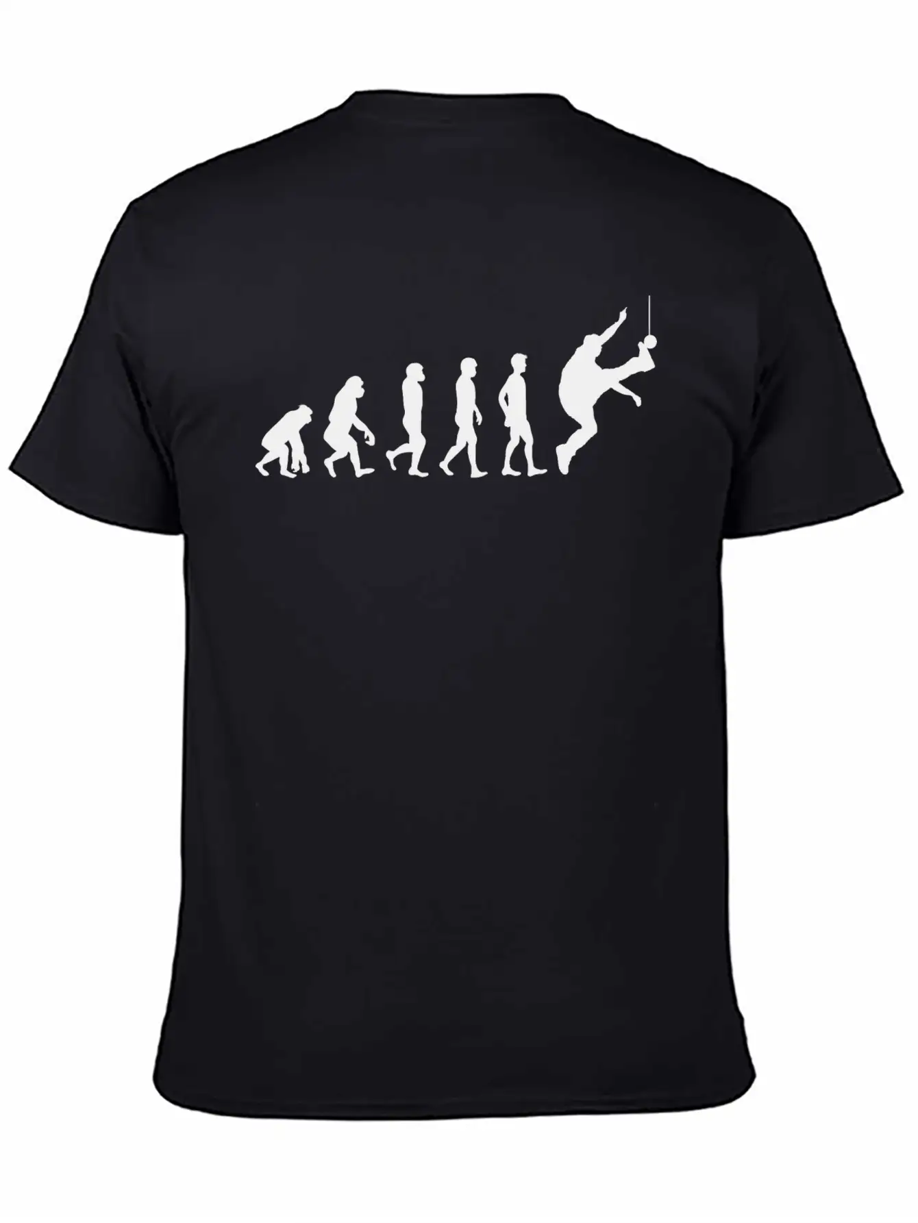 One Foot High Kick Competition Jumping Evolution Breathable Soft Cotton T-Shirt – Timeless Casual Look