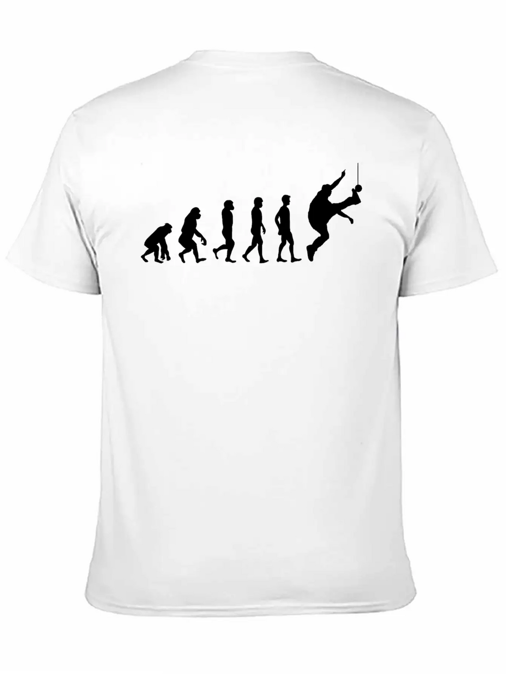 One Foot High Kick Competition Jumping Evolution Breathable Soft Cotton T-Shirt – Timeless Casual Look