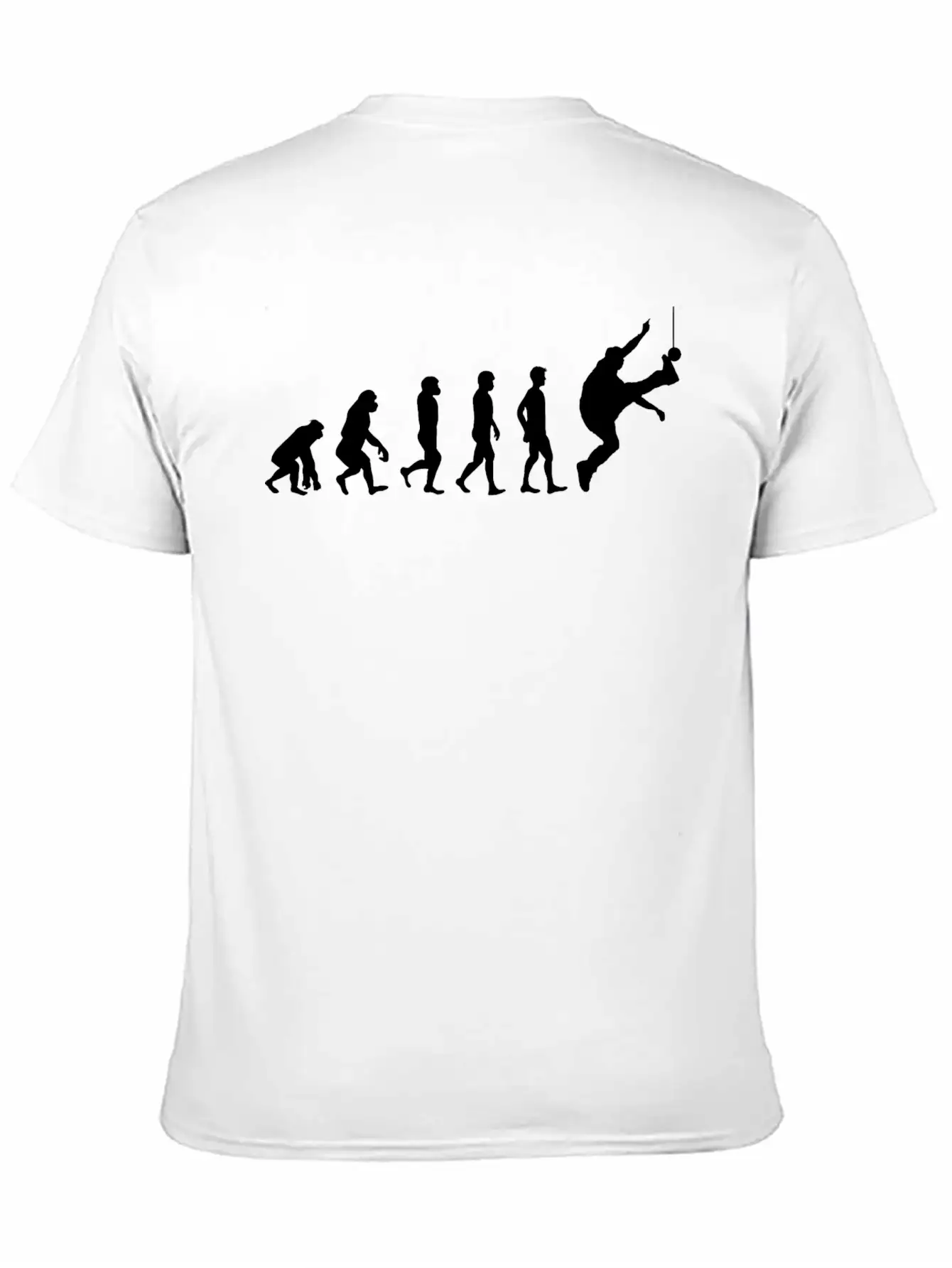One Foot High Kick Competition Jumping Evolution Breathable Soft Cotton T-Shirt – Timeless Casual Look