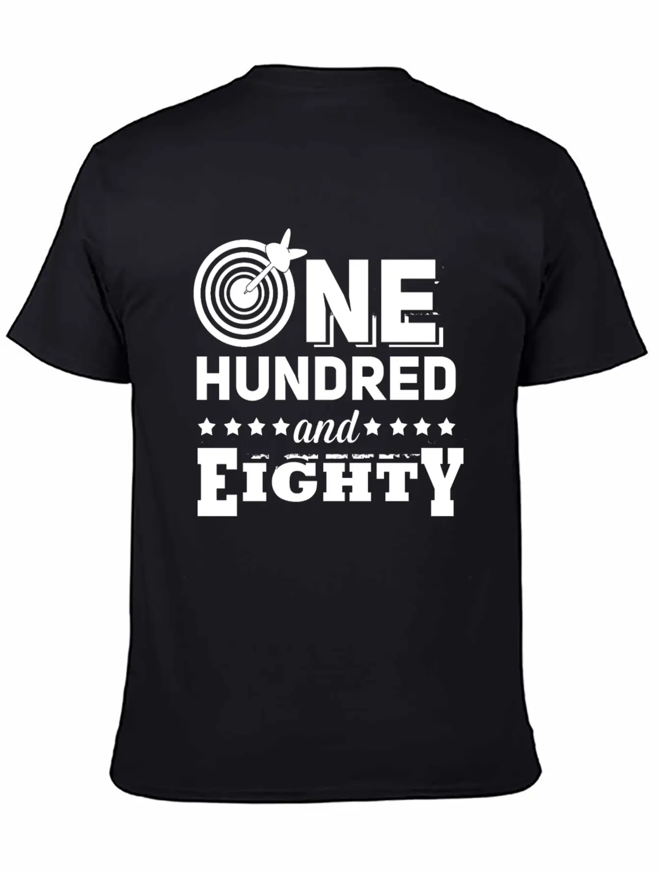 One Hundred Eighty Dart 180 Dartboard Arrow Essential Cotton Tee For Daily Outfits – Unisex Style