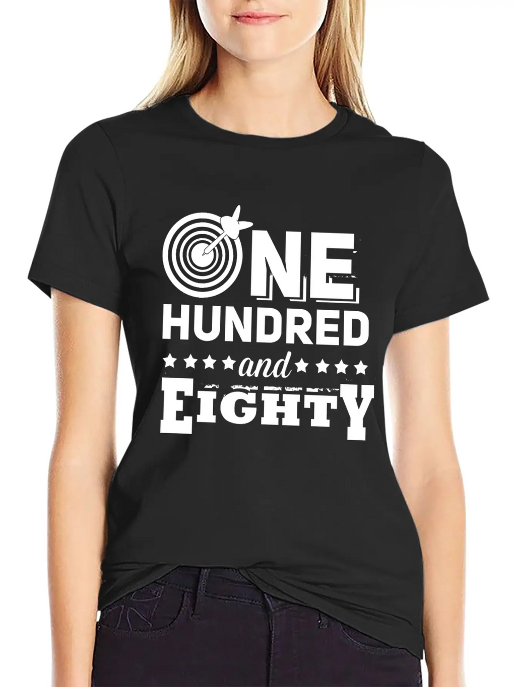 One Hundred Eighty Dart 180 Dartboard Arrow Essential Cotton Tee For Daily Outfits – Unisex Style