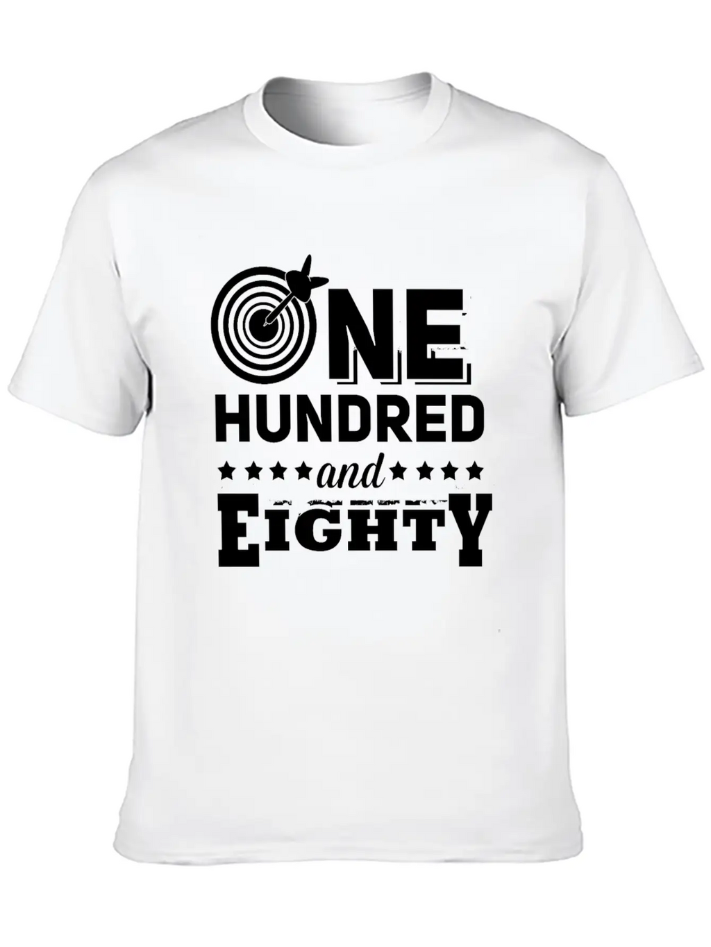 One Hundred Eighty Dart 180 Dartboard Arrow Essential Cotton Tee For Daily Outfits – Unisex Style