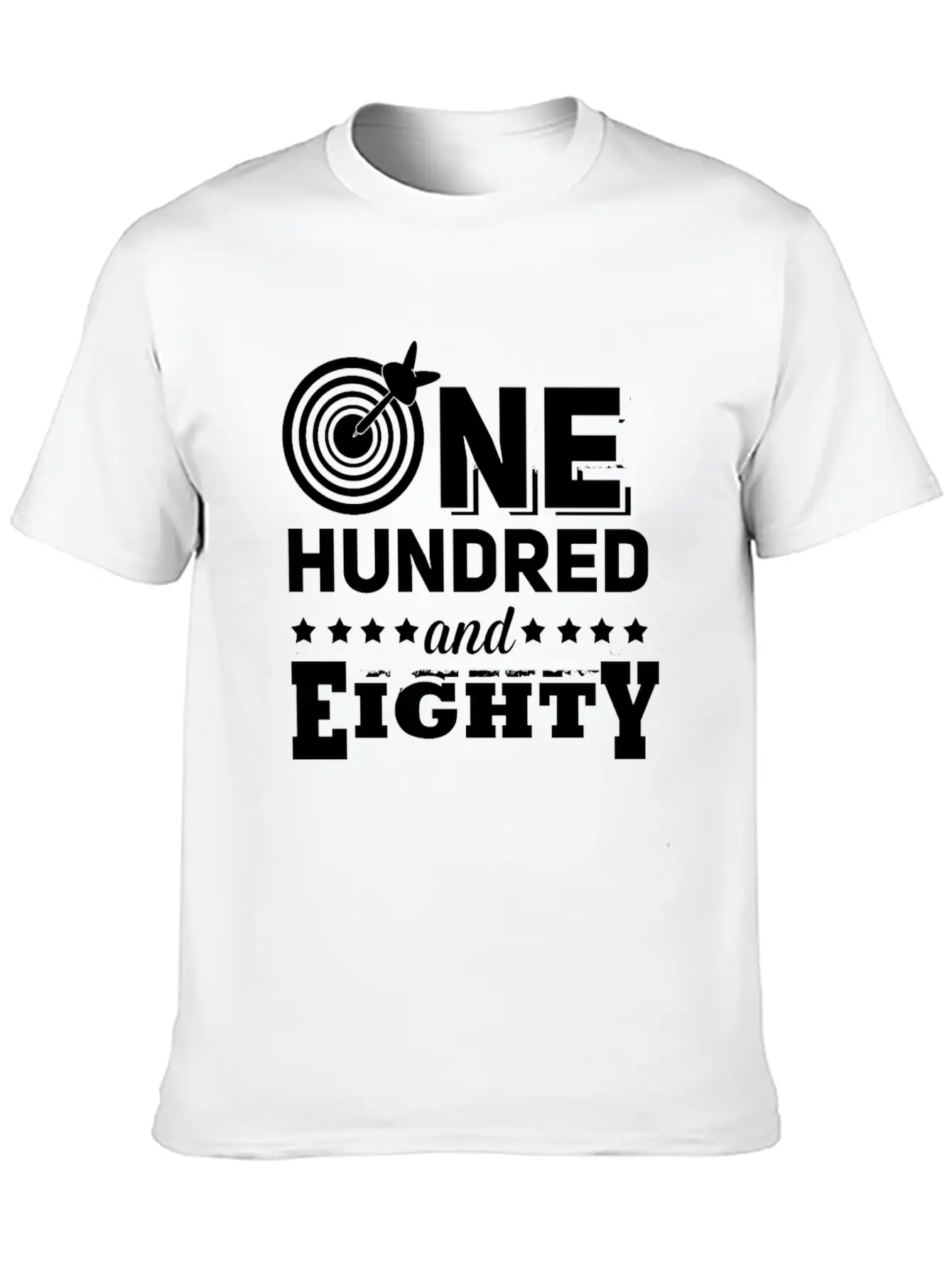 One Hundred Eighty Dart 180 Dartboard Arrow Essential Cotton Tee For Daily Outfits – Unisex Style