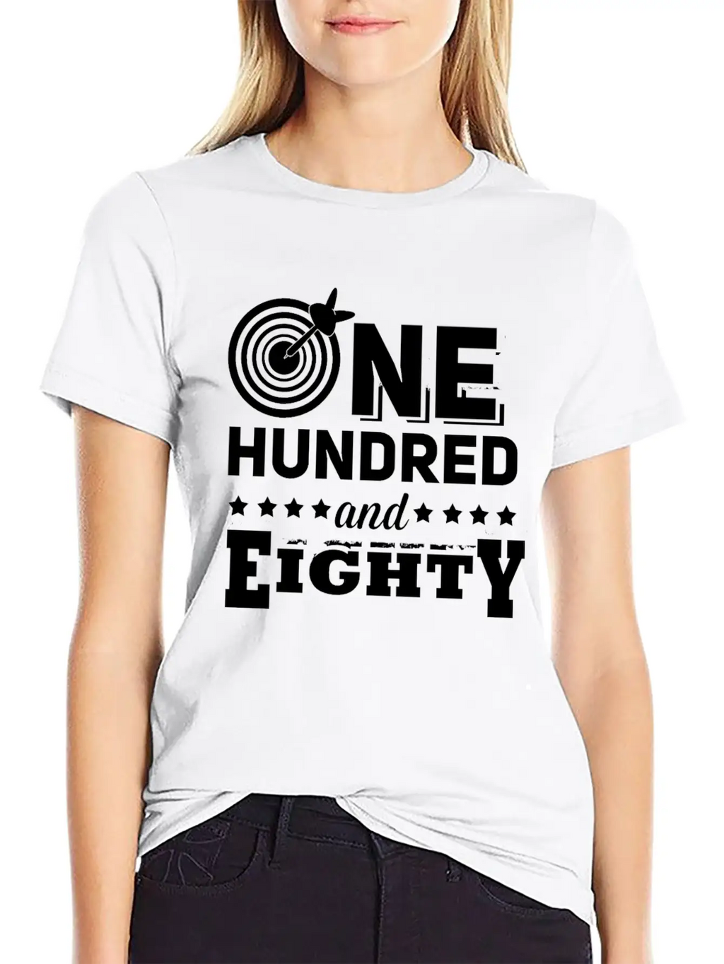 One Hundred Eighty Dart 180 Dartboard Arrow Essential Cotton Tee For Daily Outfits – Unisex Style