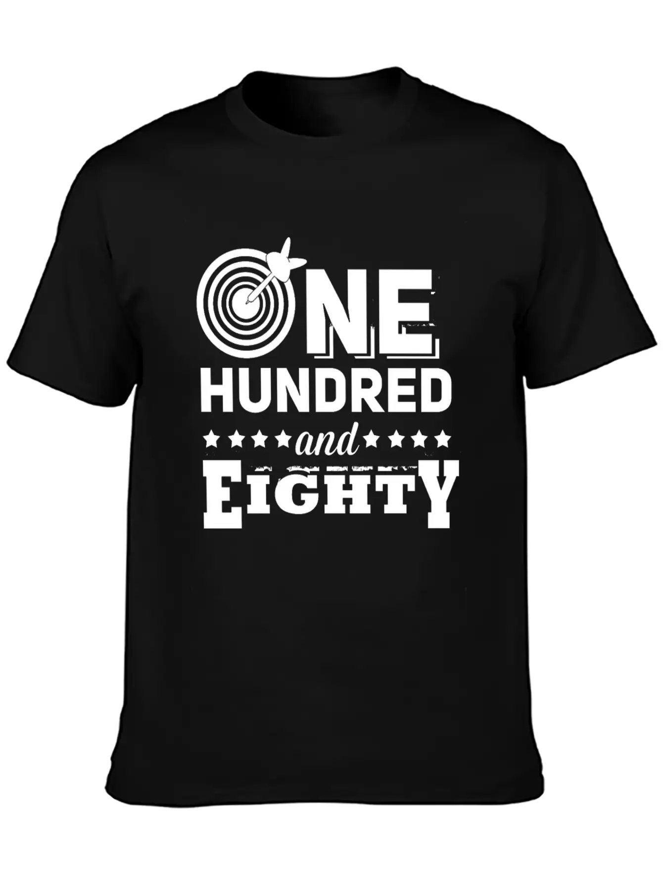 One Hundred Eighty Dart 180 Dartboard Arrow Essential Cotton Tee For Daily Outfits – Unisex Style