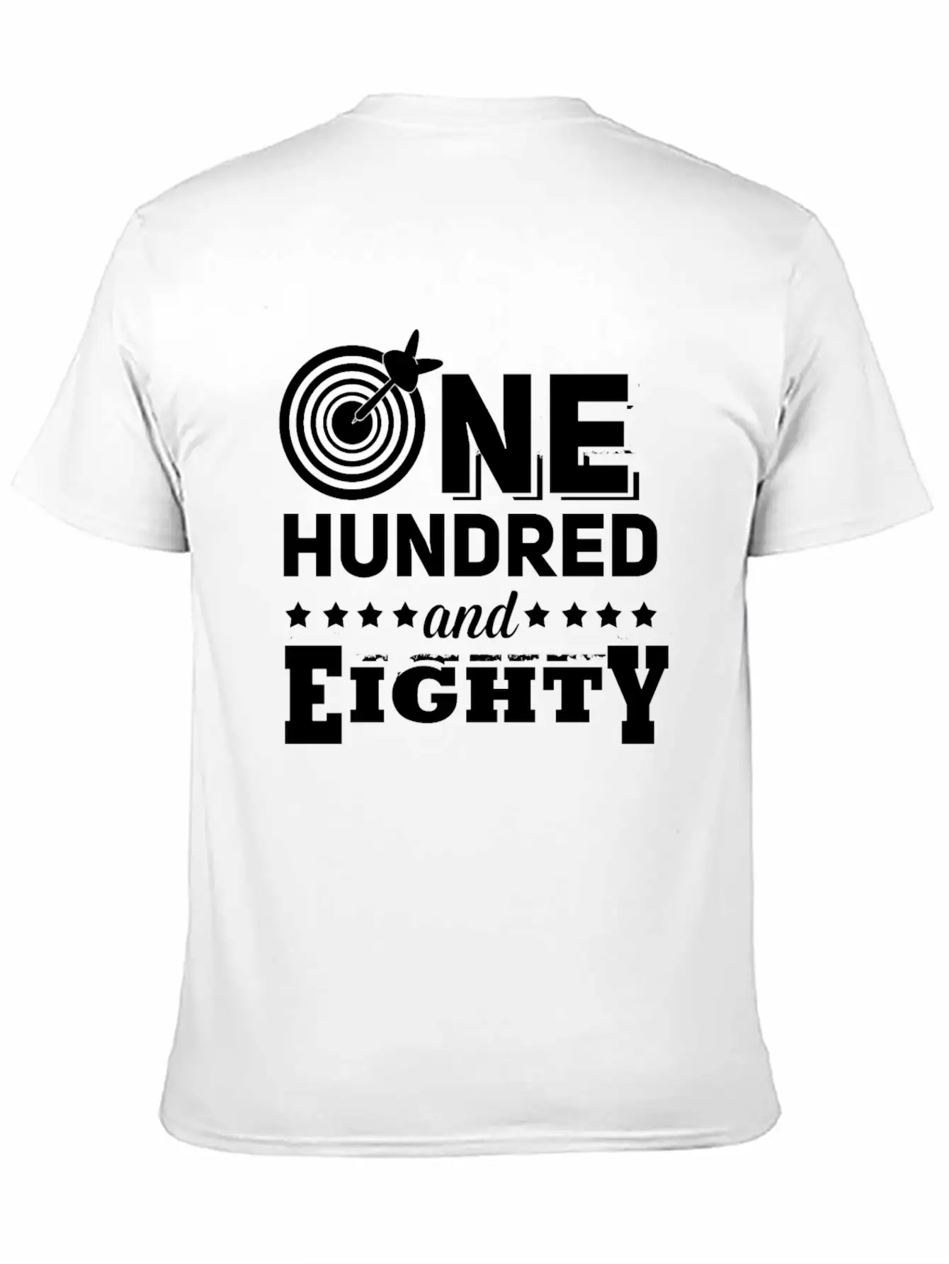 One Hundred Eighty Dart 180 Dartboard Arrow Essential Cotton Tee For Daily Outfits – Unisex Style