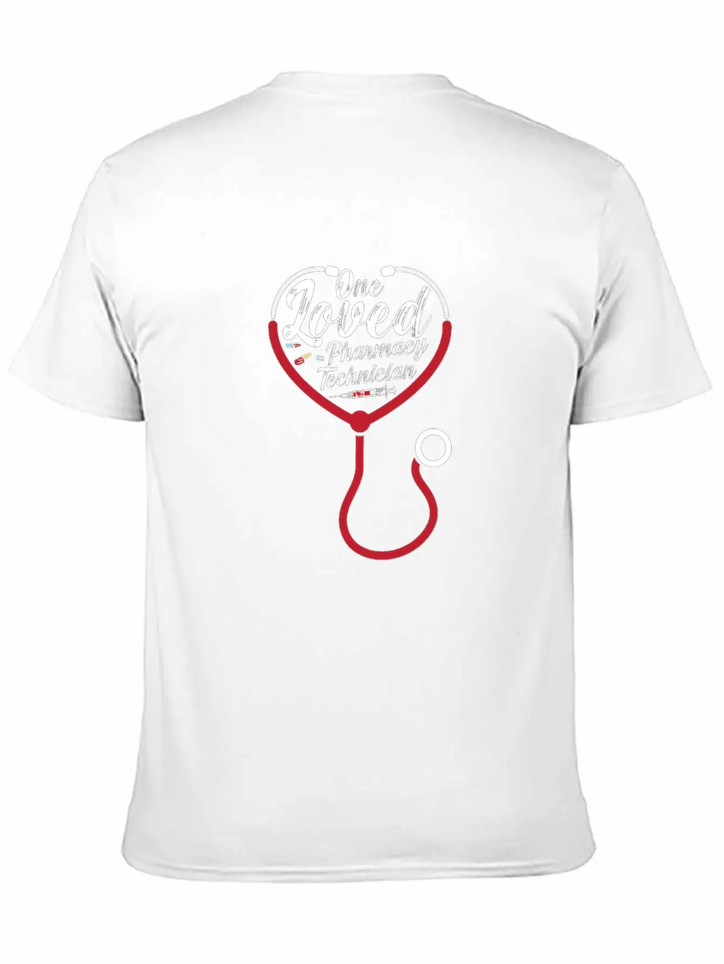 One Loved Pharmacy Technician Medicine Pharmacist Breathable Graphic T-Shirt – Perfect For Casual Days
