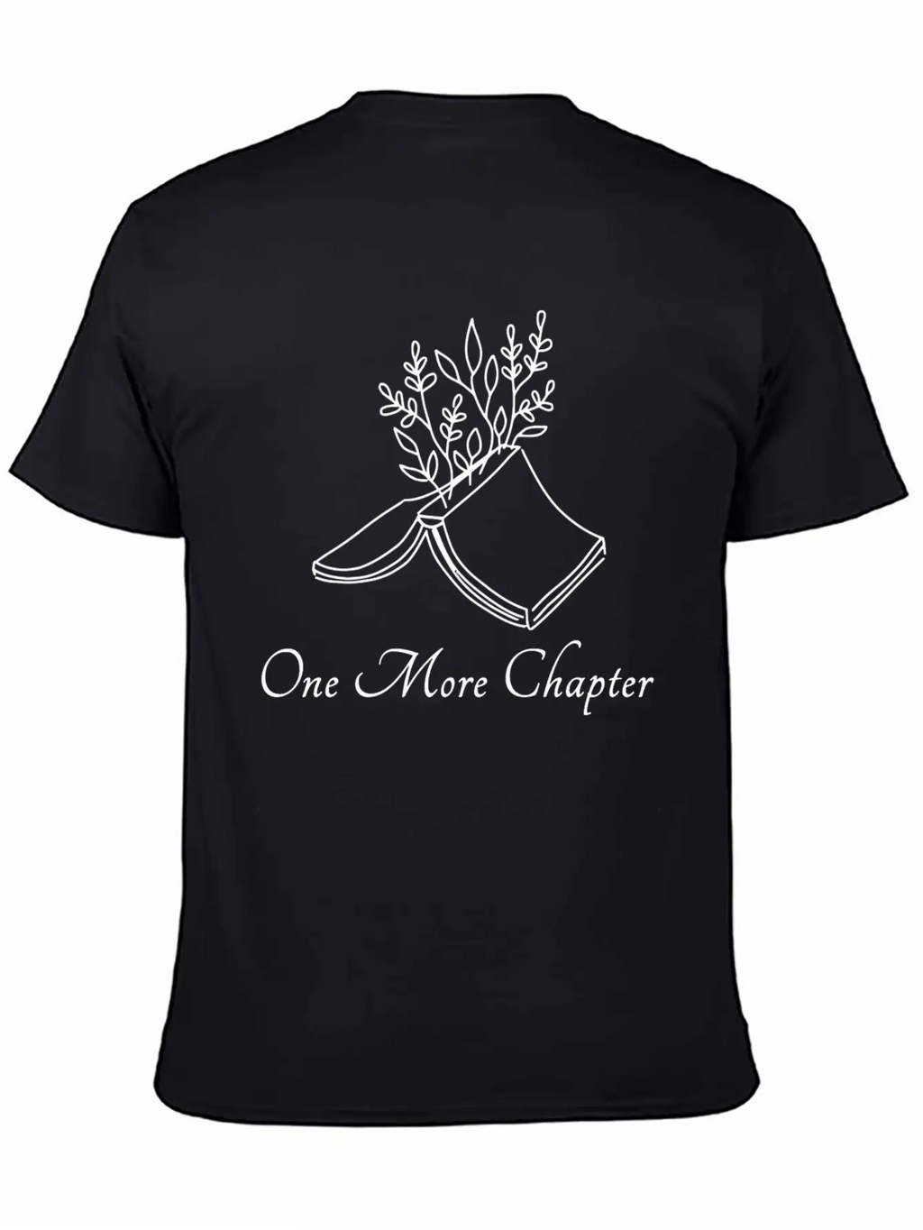 One More Chapter Reading Bookworm Read Book Stylish Everyday T-Shirt – Unisex Basic Cotton Tee