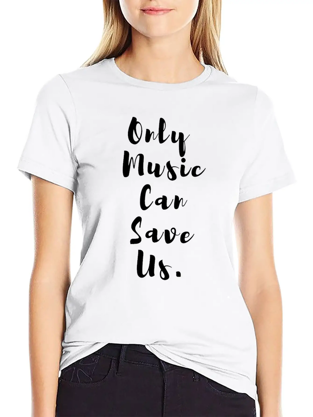 Only Musik Can Save Us! Classic Cotton Tee – Unisex Comfort For Any Season