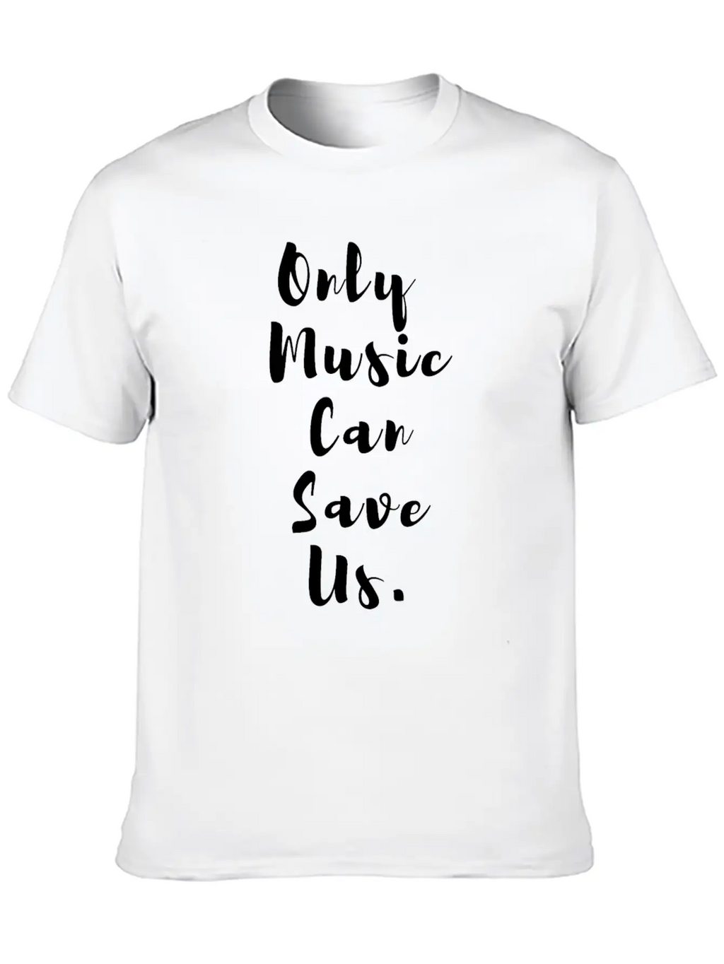 Only Musik Can Save Us! Classic Cotton Tee – Unisex Comfort For Any Season