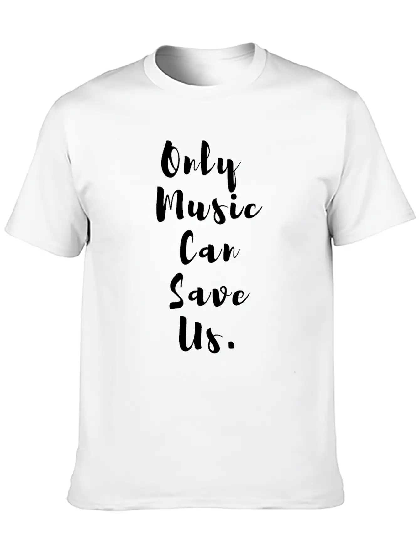 Only Musik Can Save Us! Classic Cotton Tee – Unisex Comfort For Any Season