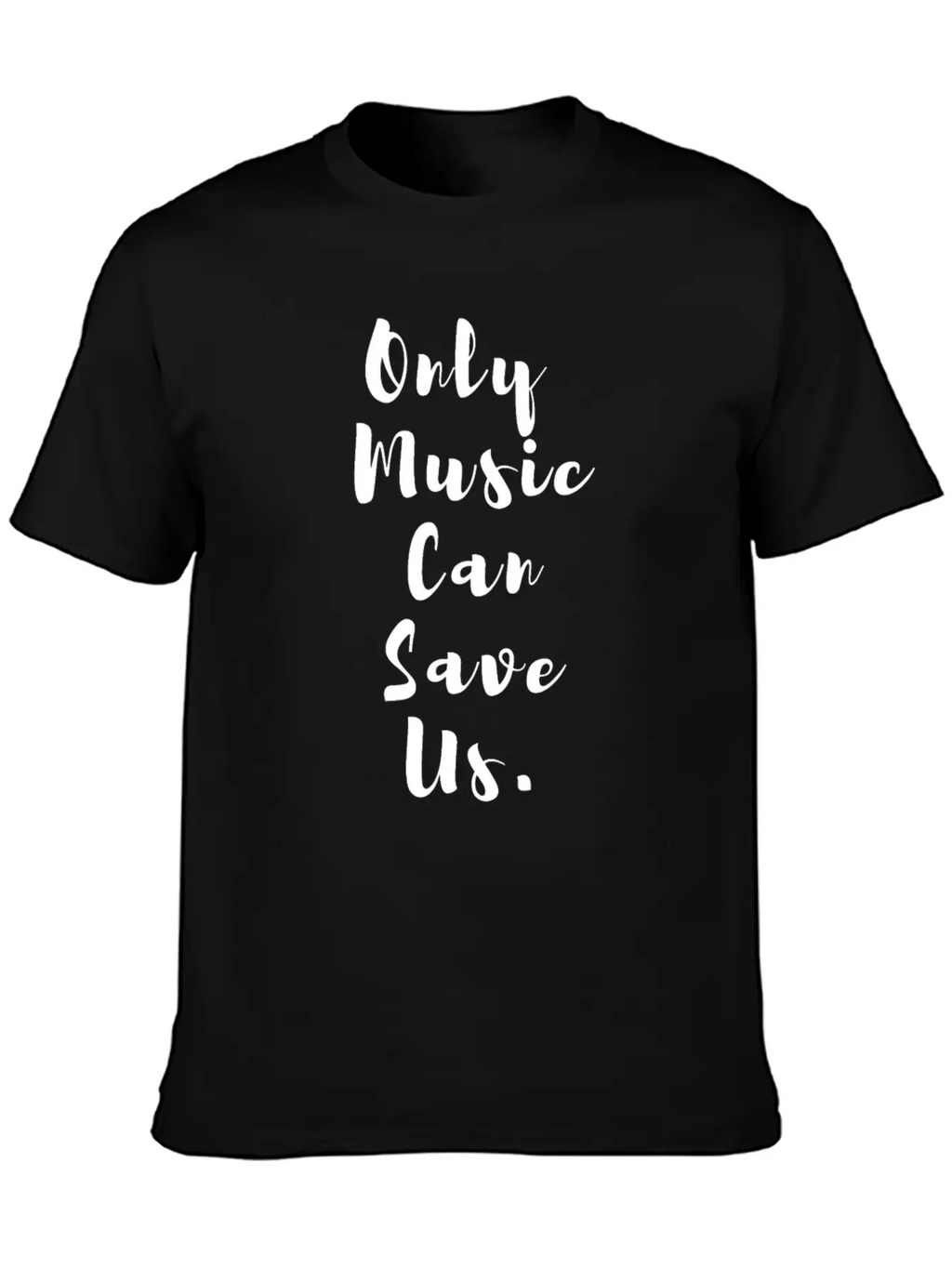 Only Musik Can Save Us! Classic Cotton Tee – Unisex Comfort For Any Season